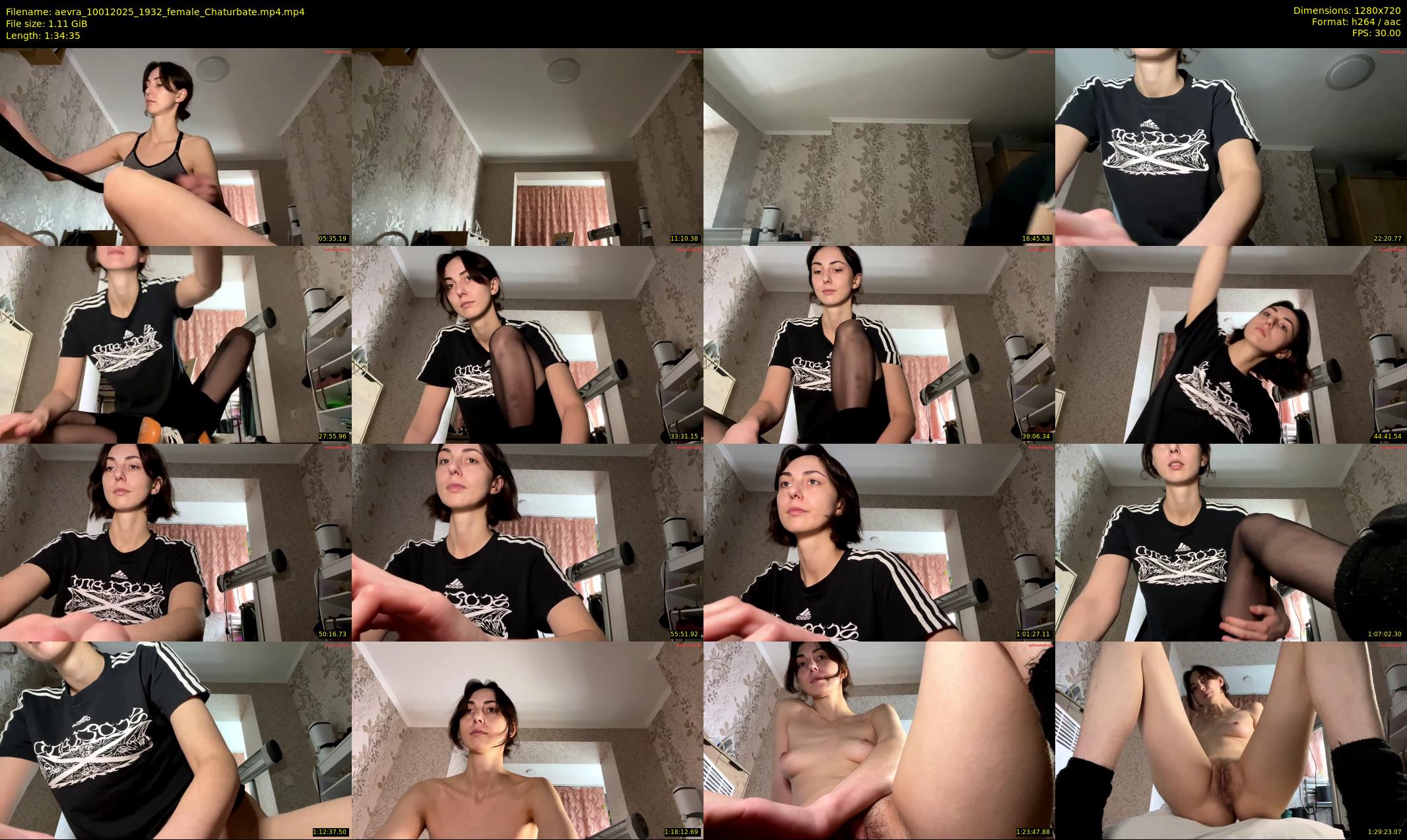 aevra — 95 minute Chaturbate female cam show recording, 720p, Jan 10, 2025