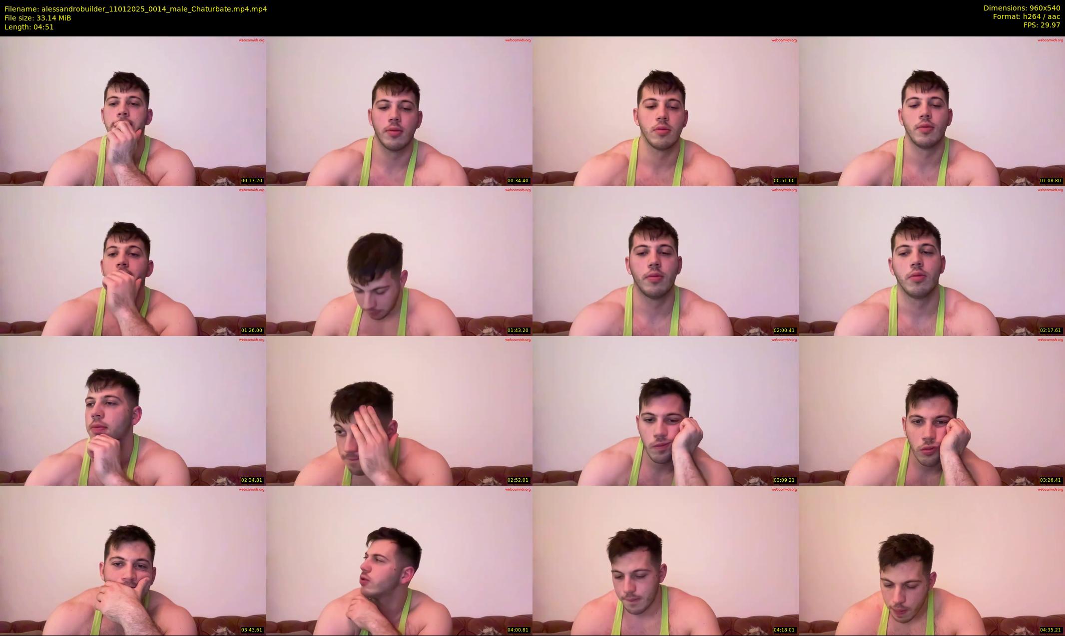 alessandrobuilder — 5 minute Chaturbate couple cam show recording, 480p, Jan 11, 2025