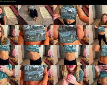 alex499990 — 4 minute Chaturbate female cam show recording, 720p, Jan 10, 2025