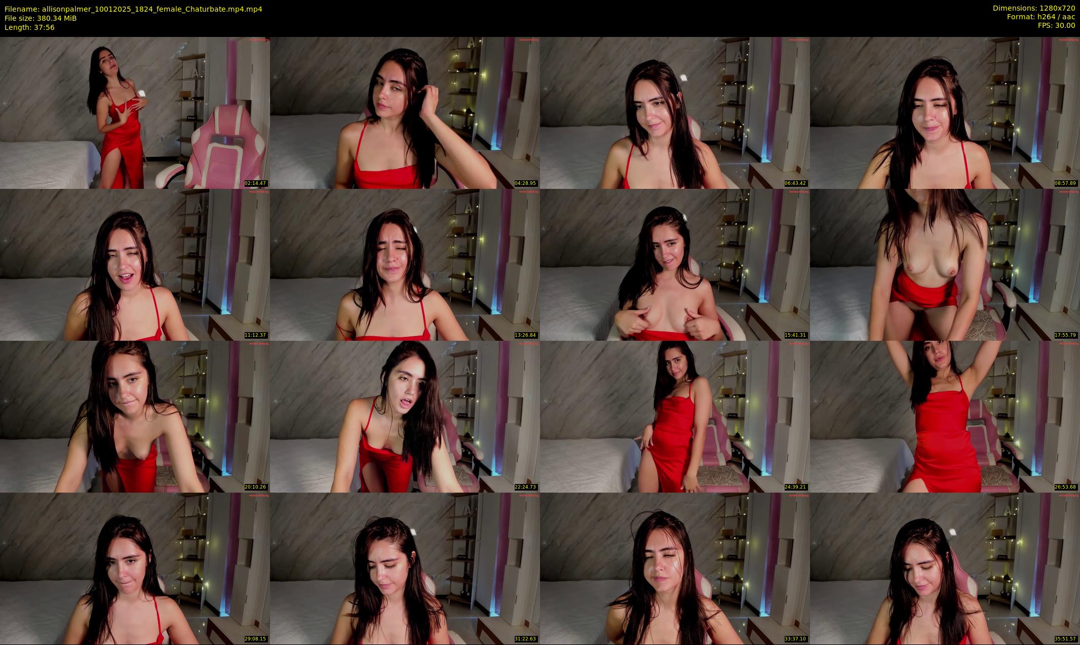 allisonpalmer — 38 minute Chaturbate female cam show recording, 720p, Jan 10, 2025