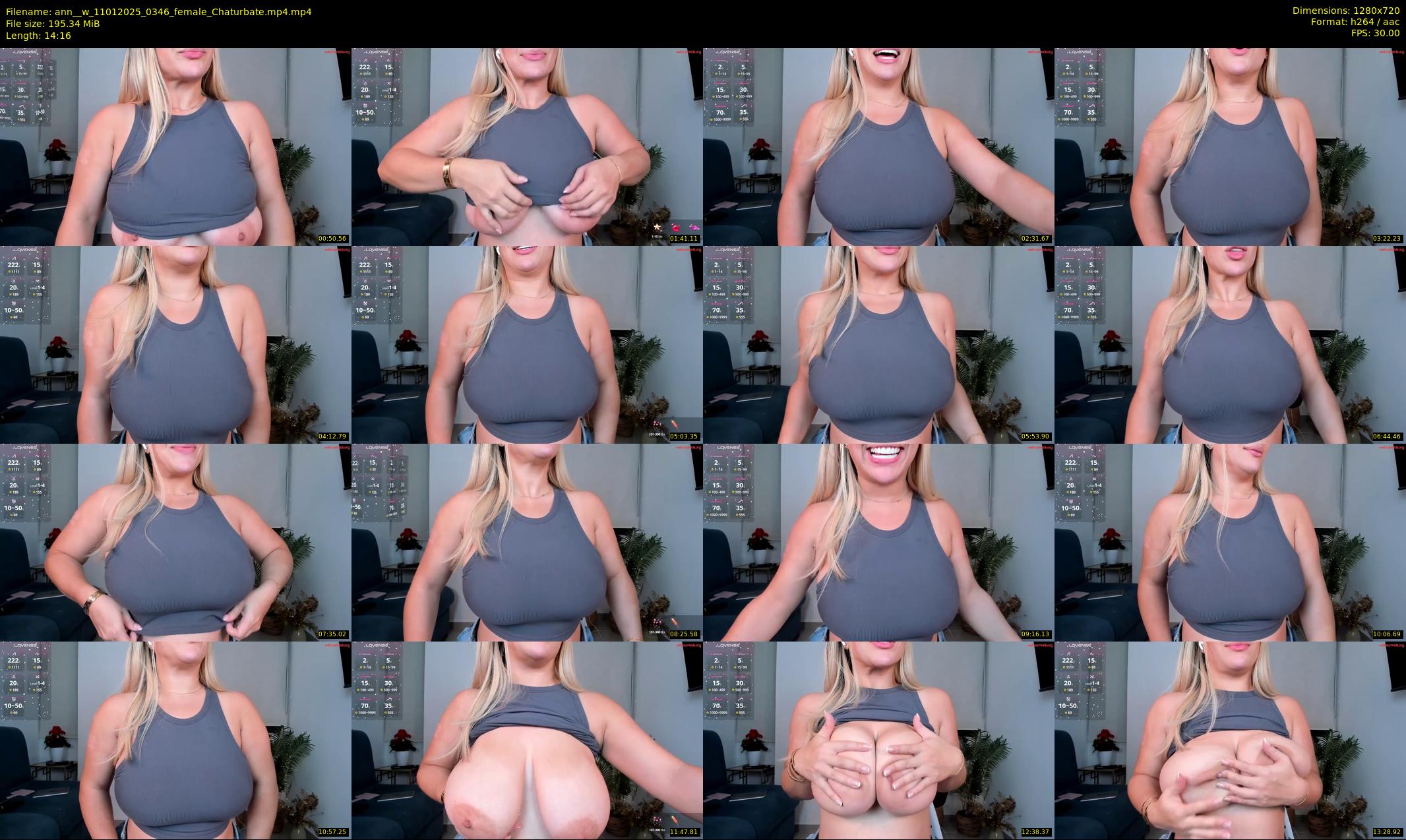 ann__w — 15 minute Chaturbate female cam show recording, 720p, Jan 11, 2025