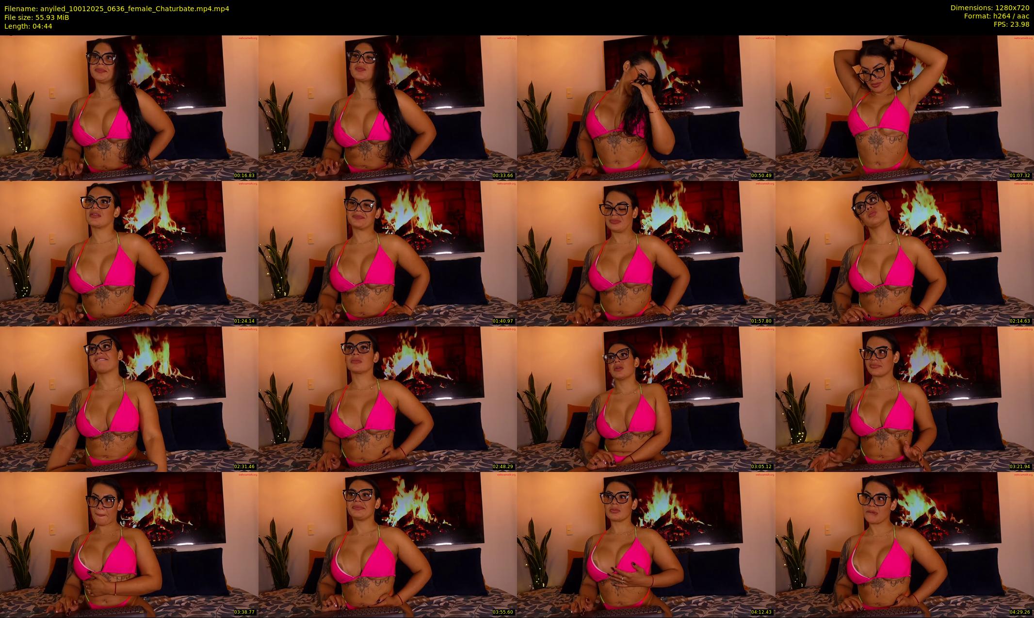 anyiled — 5 minute Chaturbate female cam show recording, 720p, Jan 10, 2025