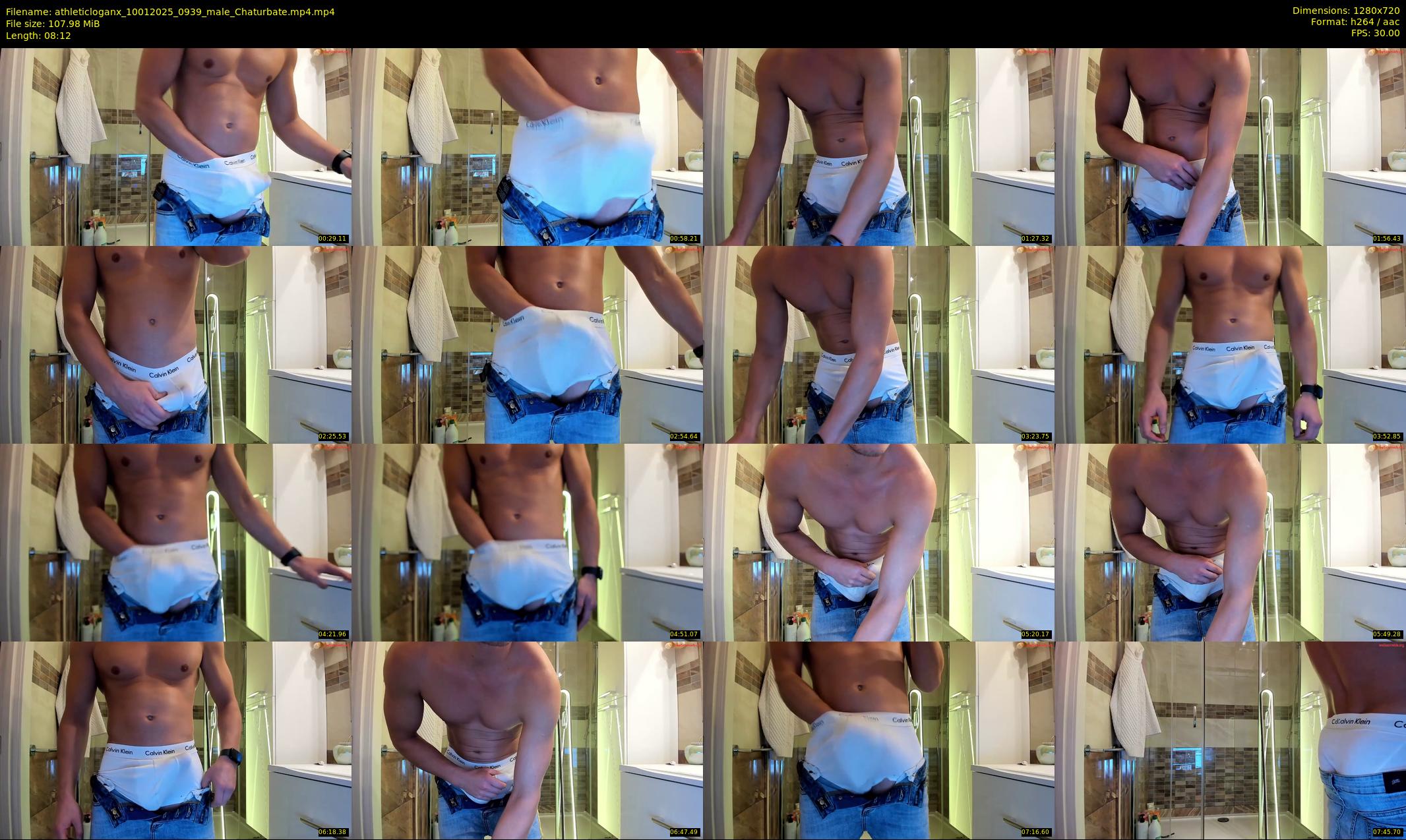 athleticloganx — 9 minute Chaturbate male cam show recording, 720p, Jan 10, 2025