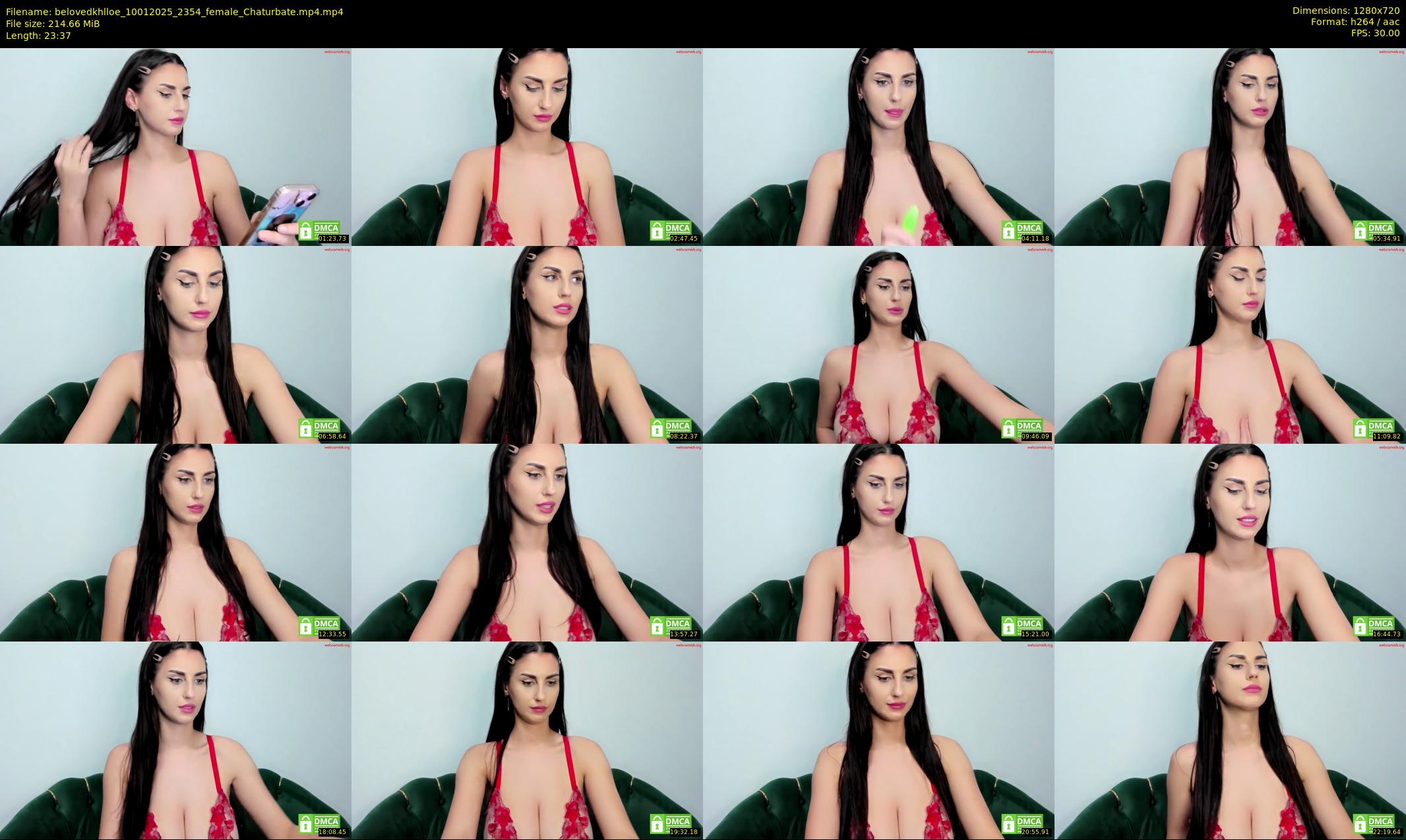 belovedkhlloe — 24 minute Chaturbate female cam show recording, 720p, Jan 10, 2025