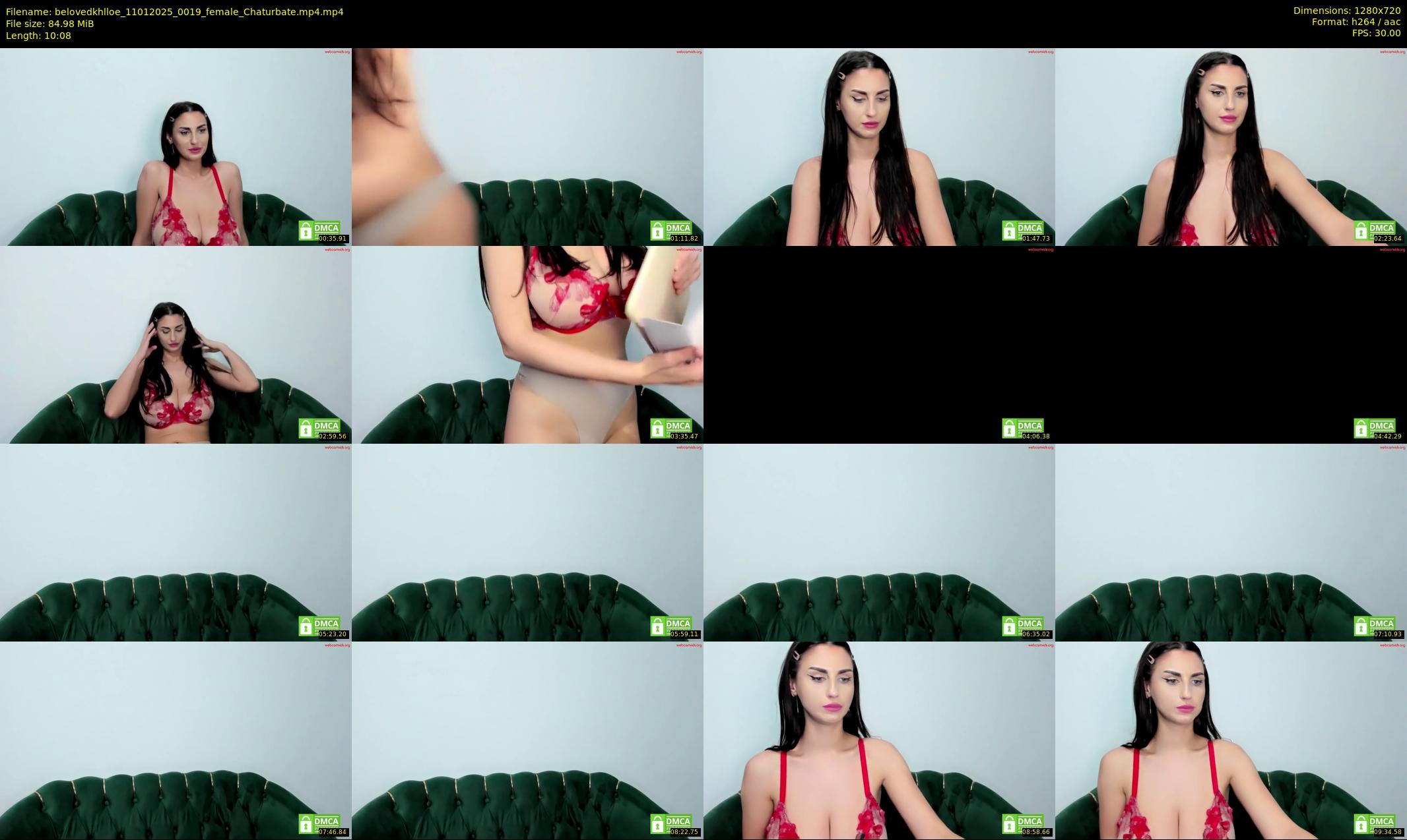belovedkhlloe — 11 minute Chaturbate female cam show recording, 720p, Jan 11, 2025