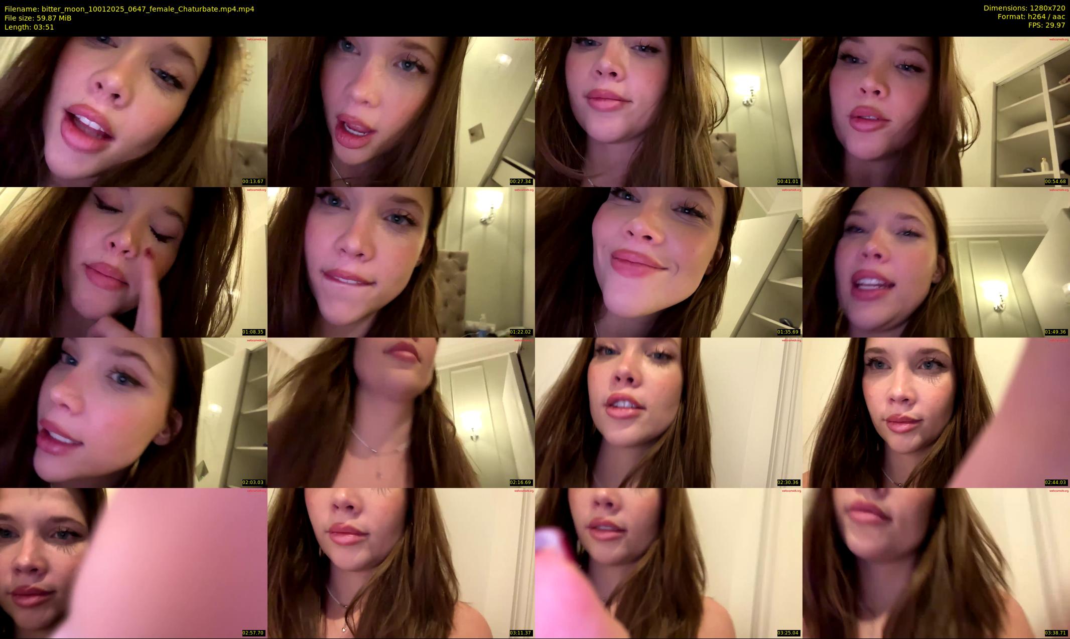 bitter_moon — 4 minute Chaturbate female cam show recording, 720p, Jan 10, 2025