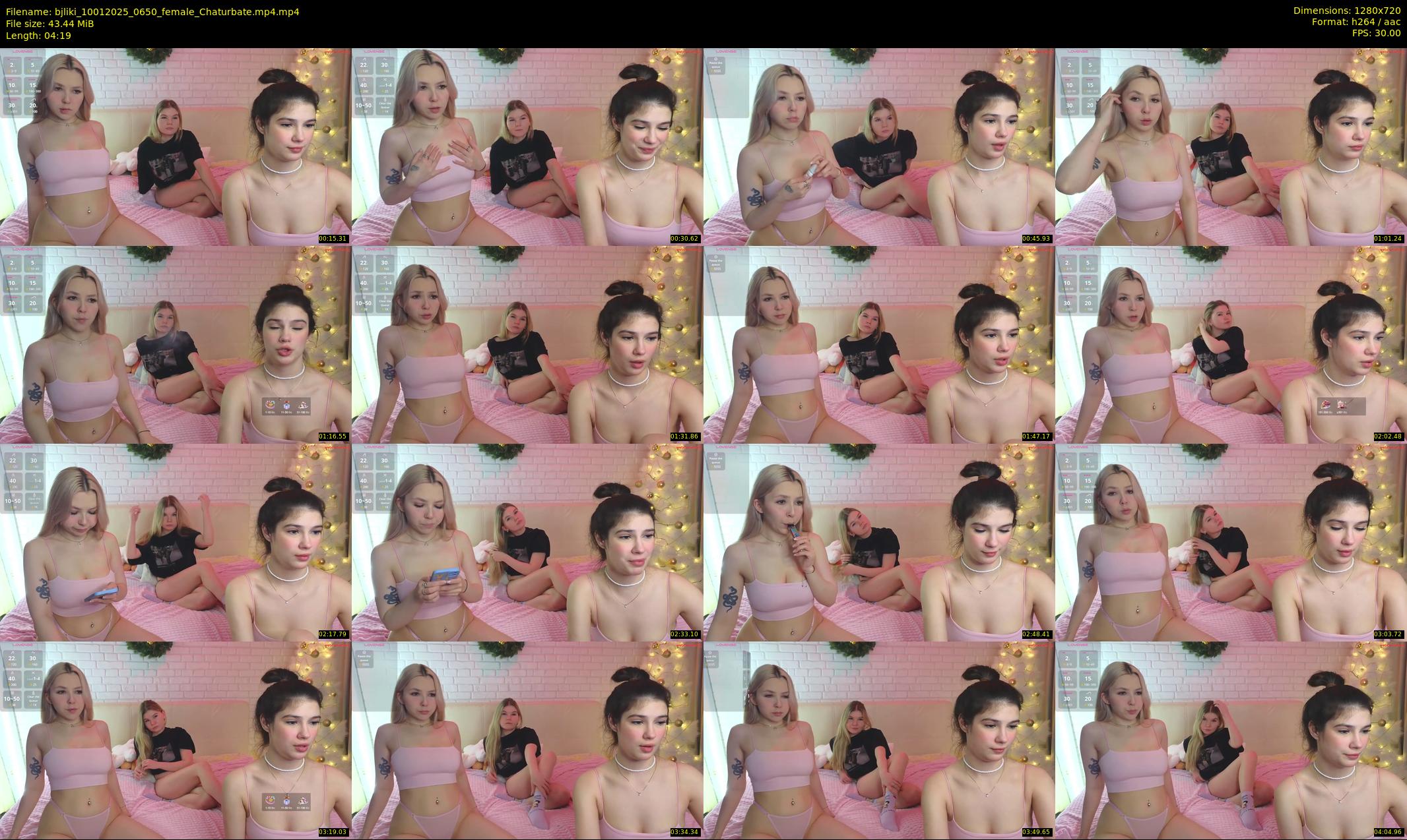 bjliki — 5 minute Chaturbate couple cam show recording, 720p, Jan 10, 2025