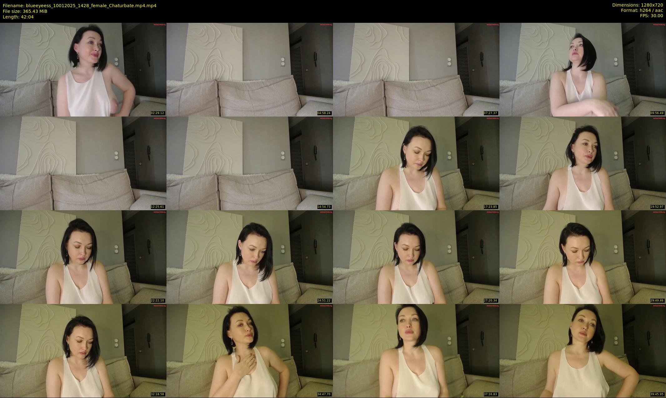blueeyeess — 43 minute Chaturbate female cam show recording, 720p, Jan 10, 2025