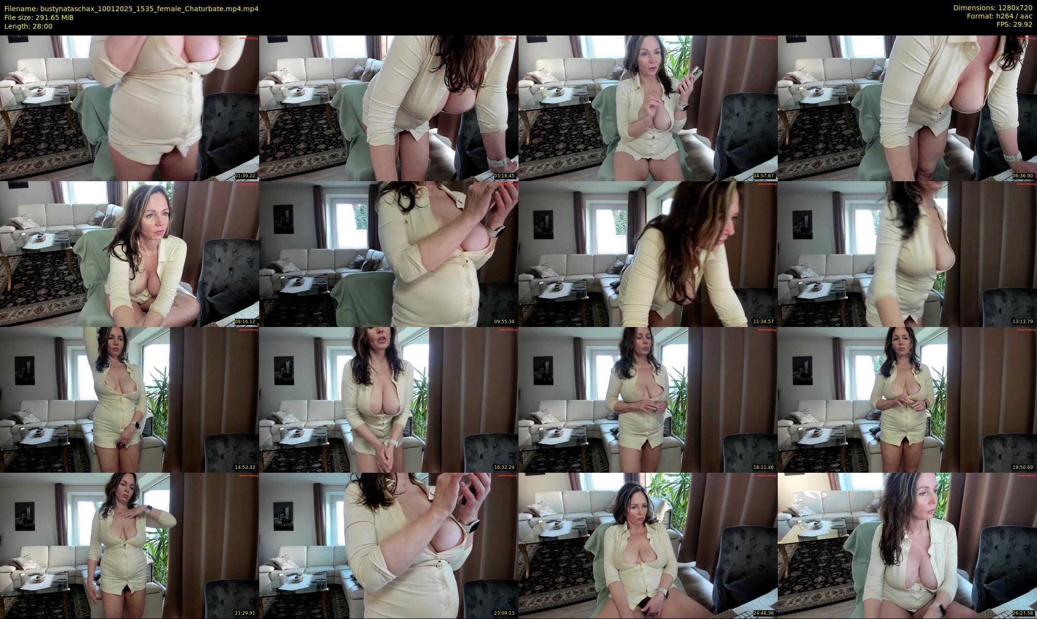 bustynataschax — 28 minute Chaturbate female cam show recording, 720p, Jan 10, 2025