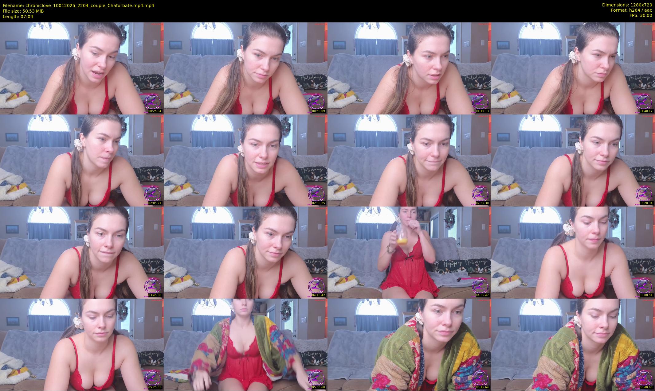 chroniclove — 8 minute Chaturbate female cam show recording, 720p, Jan 10, 2025