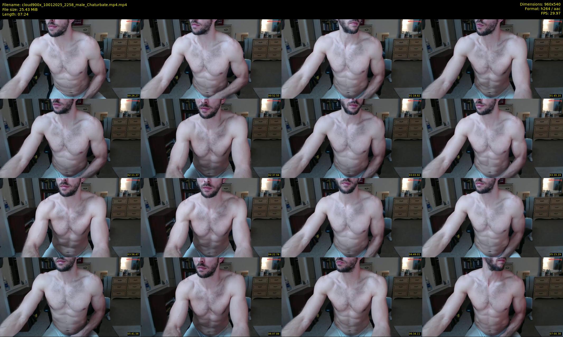 cloud900x — 8 minute Chaturbate male cam show recording, 480p, Jan 10, 2025