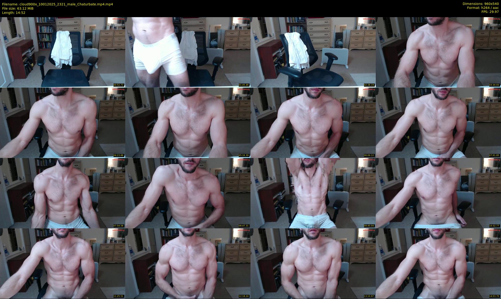cloud900x — 15 minute Chaturbate male cam show recording, 480p, Jan 10, 2025
