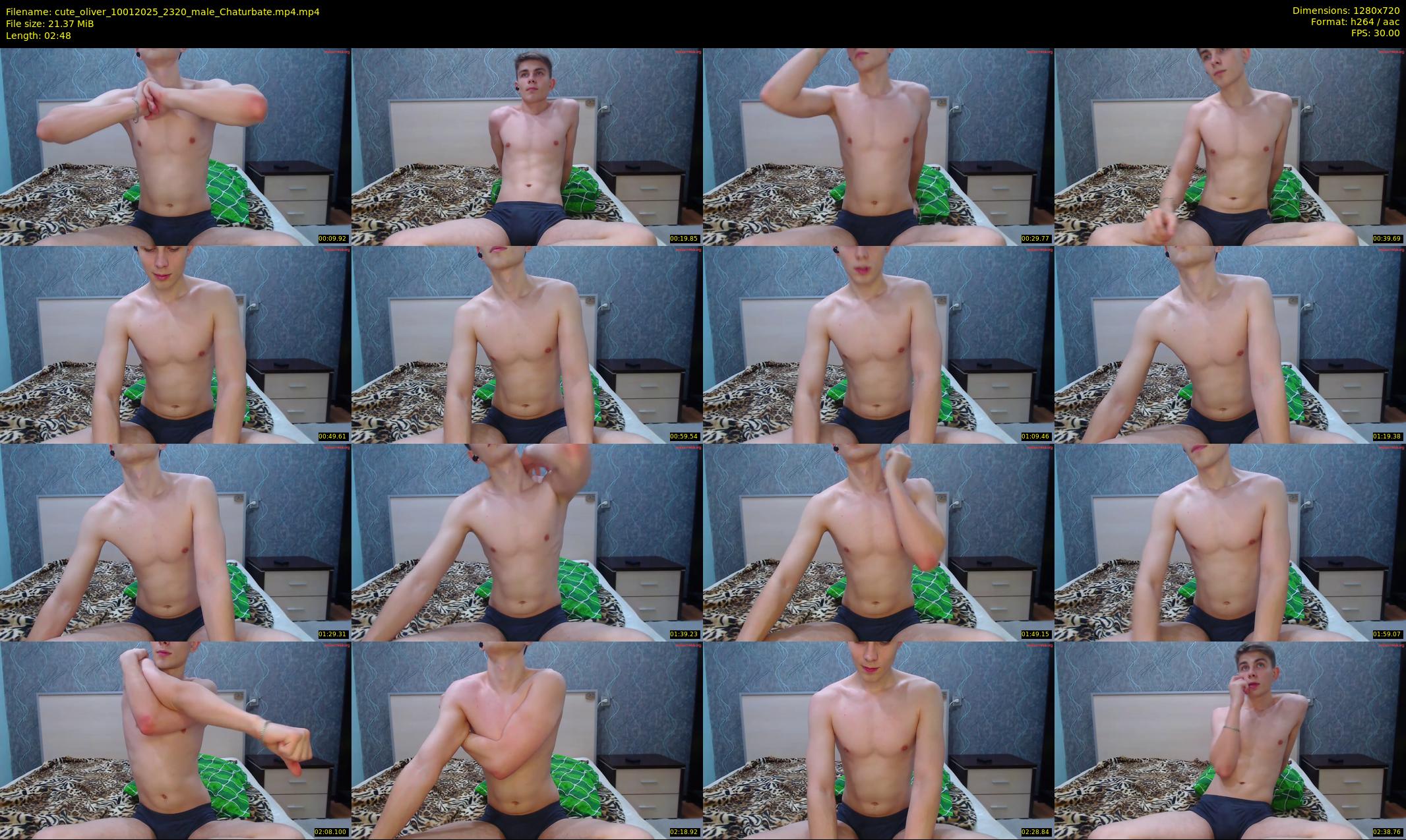 cute_oliver — 3 minute Chaturbate male cam show recording, 720p, Jan 10, 2025
