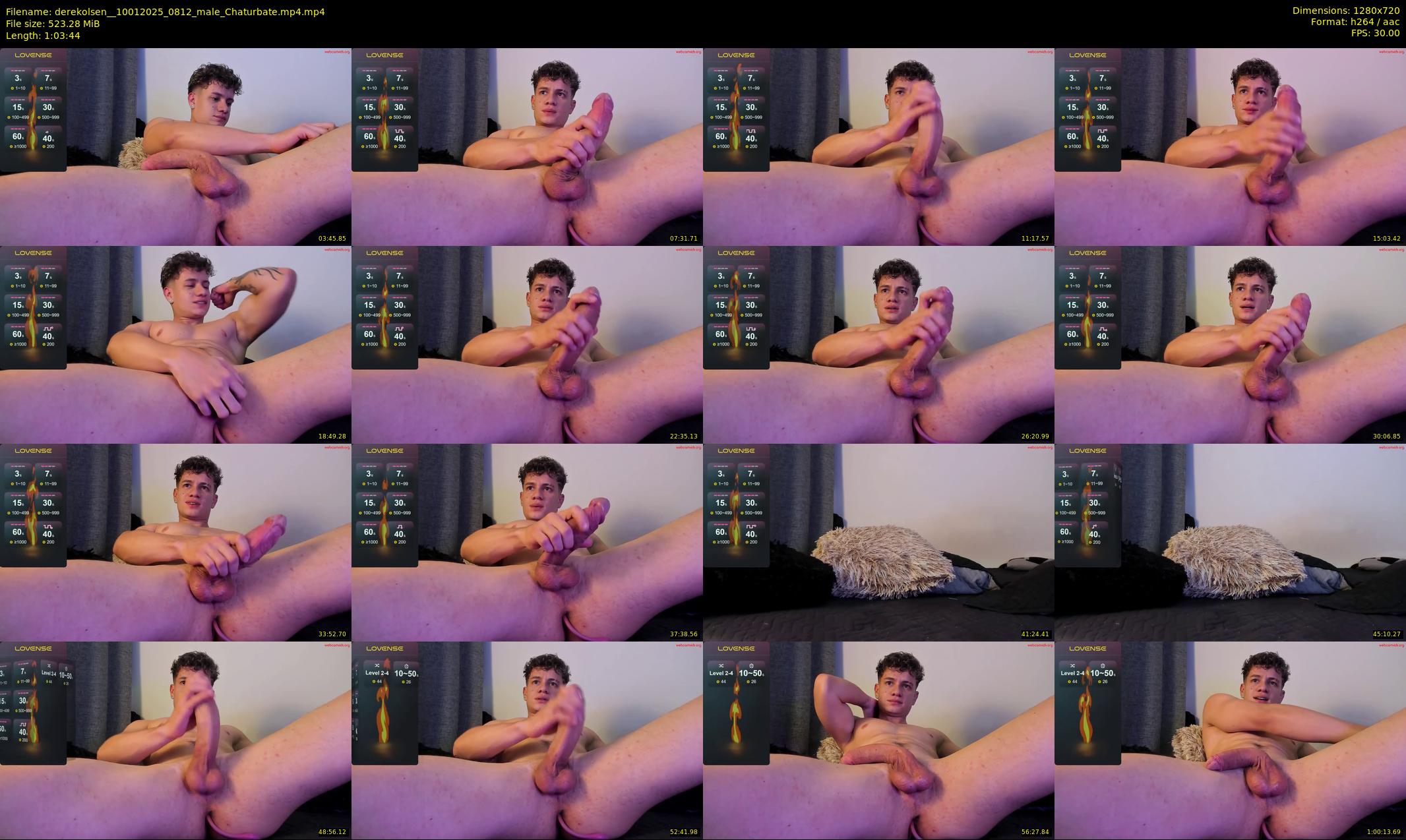 derekolsen_ — 64 minute Chaturbate male cam show recording, 720p, Jan 10, 2025