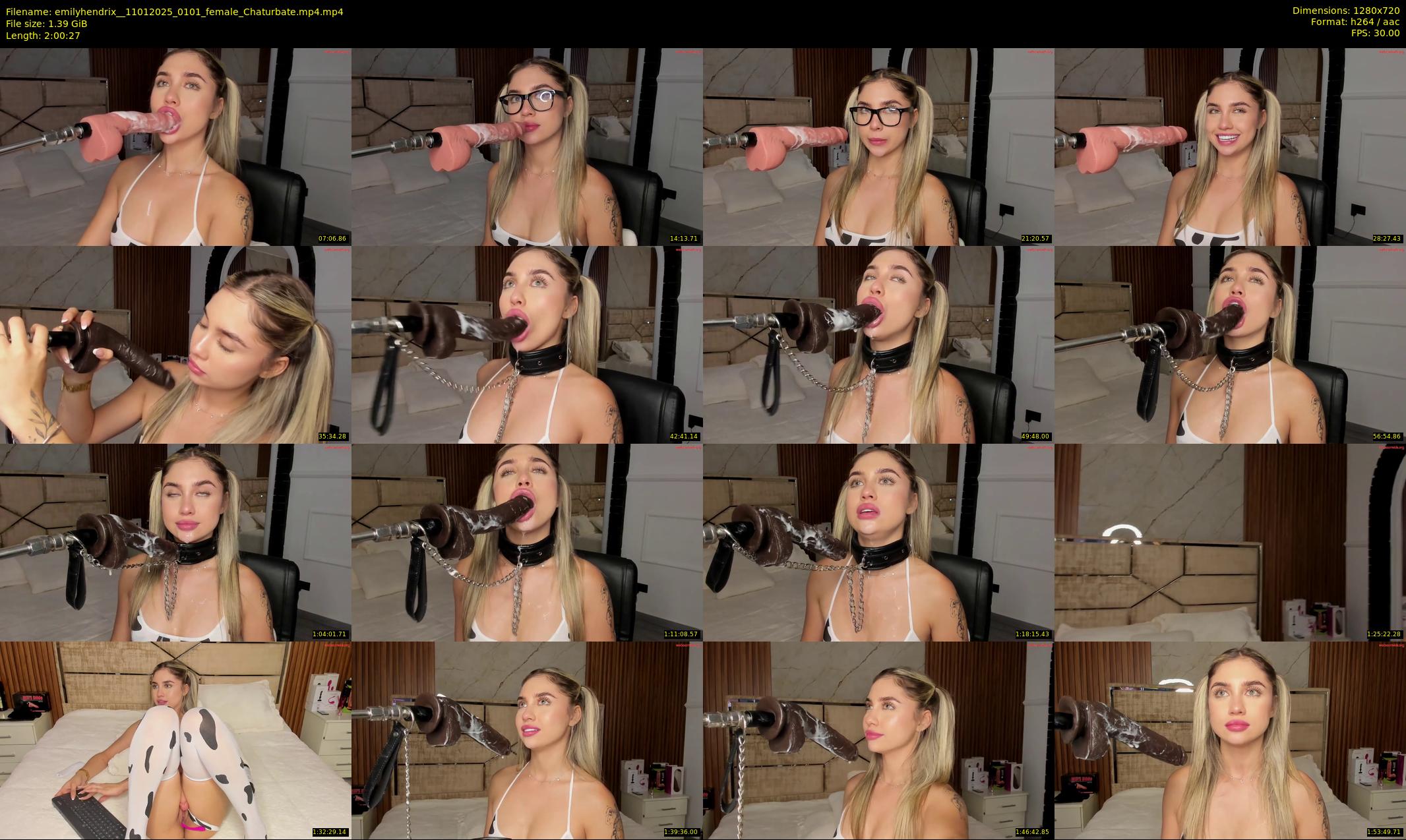 emilyhendrix_ — 121 minute Chaturbate couple cam show recording, 720p, Jan 11, 2025