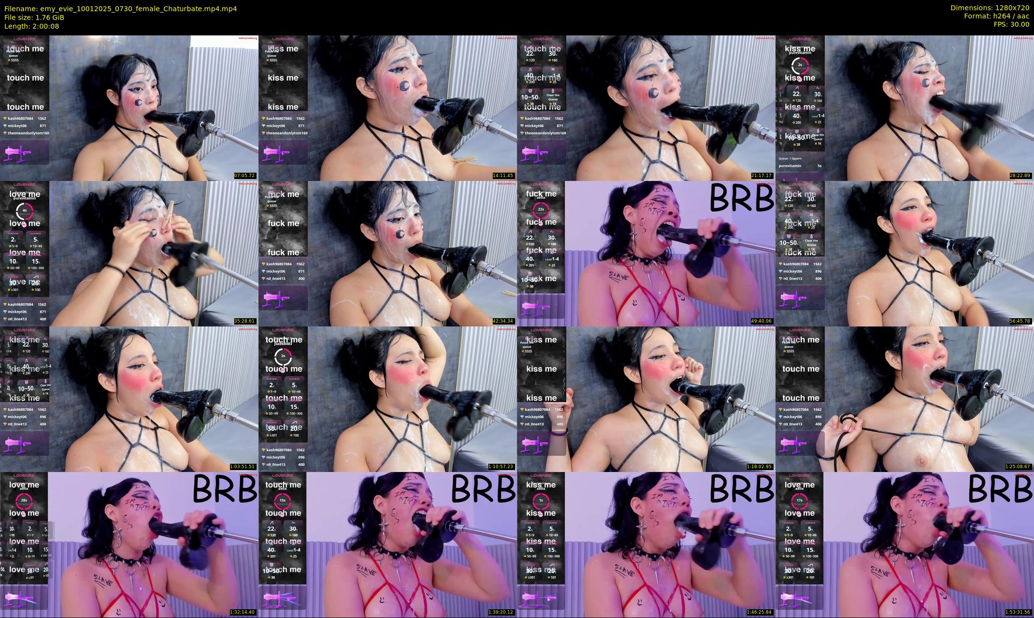 emy_evie — 121 minute Chaturbate female cam show recording, 720p, Jan 10, 2025