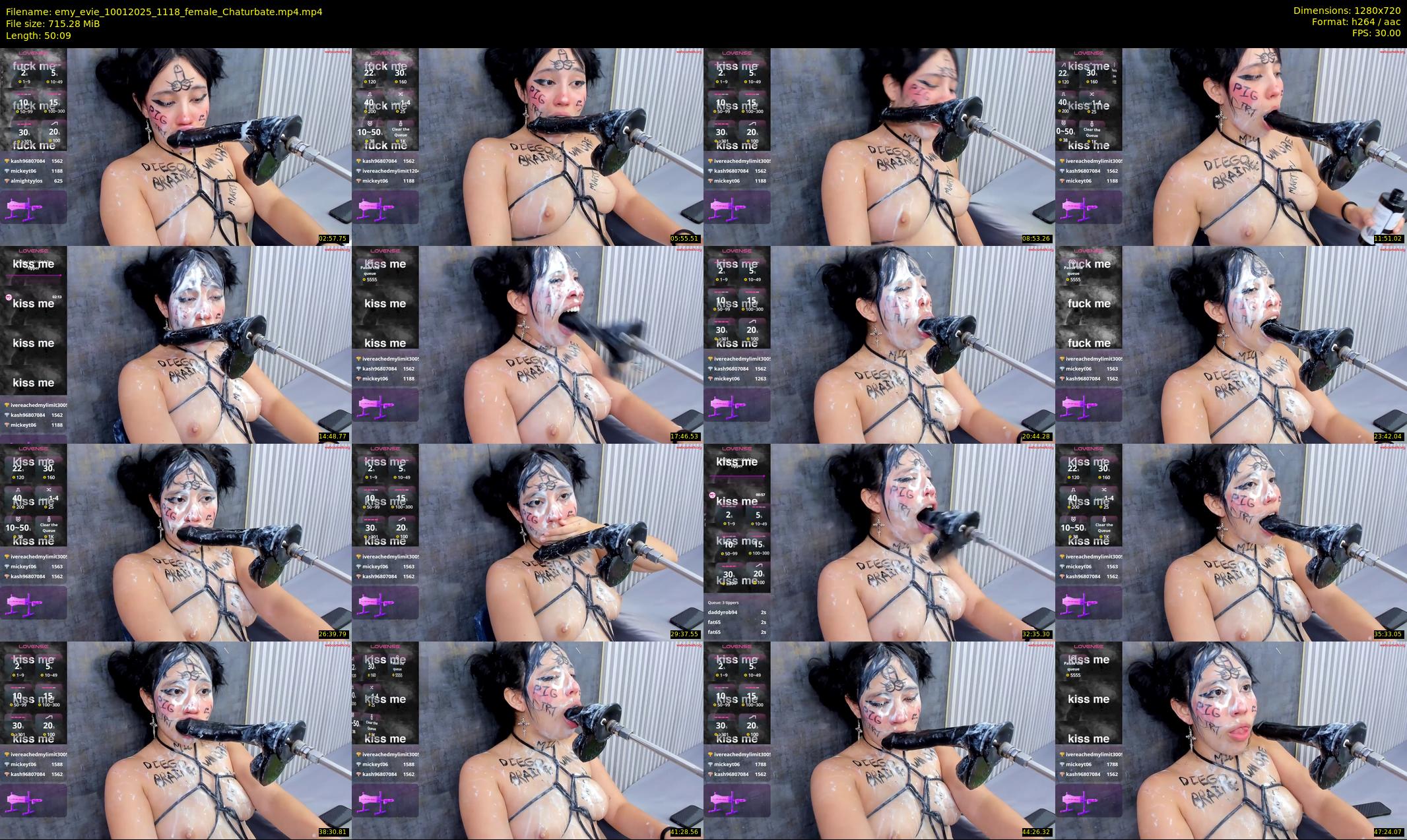 emy_evie — 51 minute Chaturbate female cam show recording, 720p, Jan 10, 2025