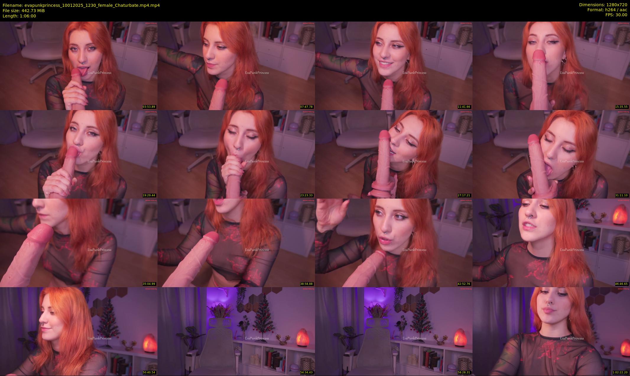 evapunkprincess — 66 minute Chaturbate female cam show recording, 720p, Jan 10, 2025
