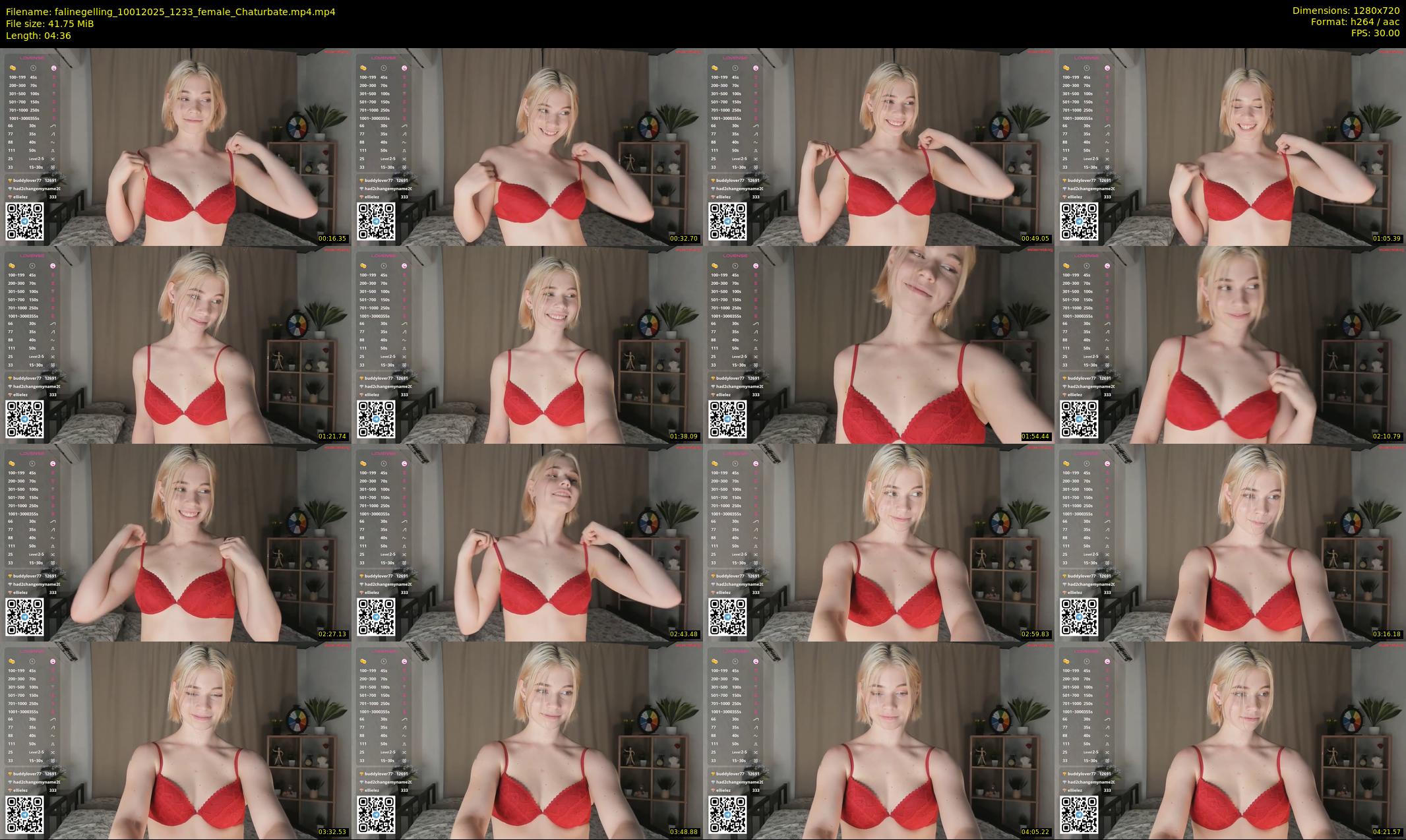 falinegelling — 5 minute Chaturbate female cam show recording, 720p, Jan 10, 2025