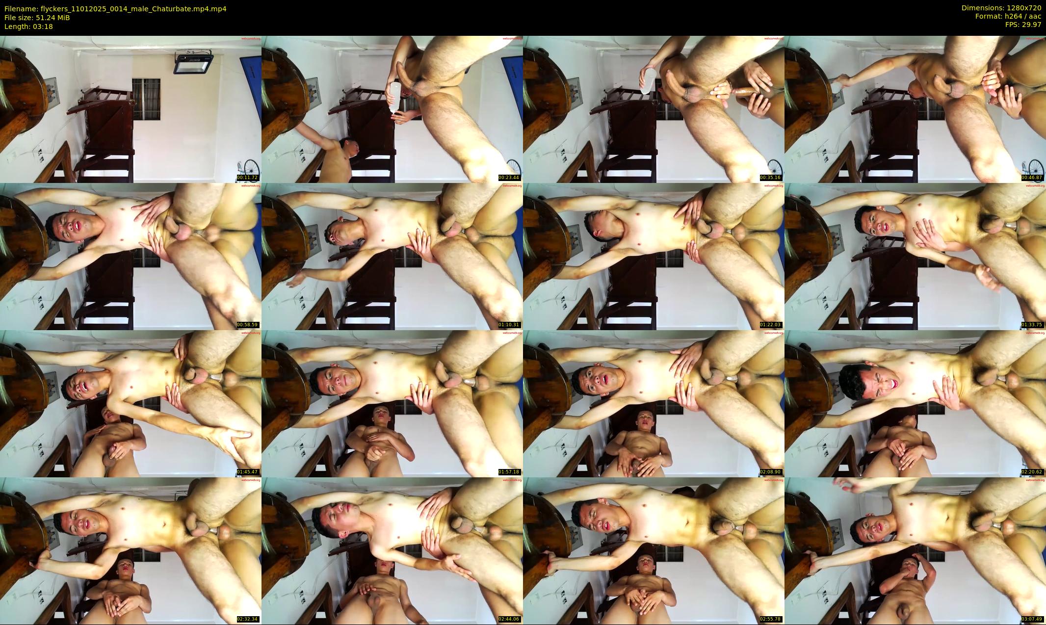 flyckers — 4 minute Chaturbate male cam show recording, 720p, Jan 11, 2025