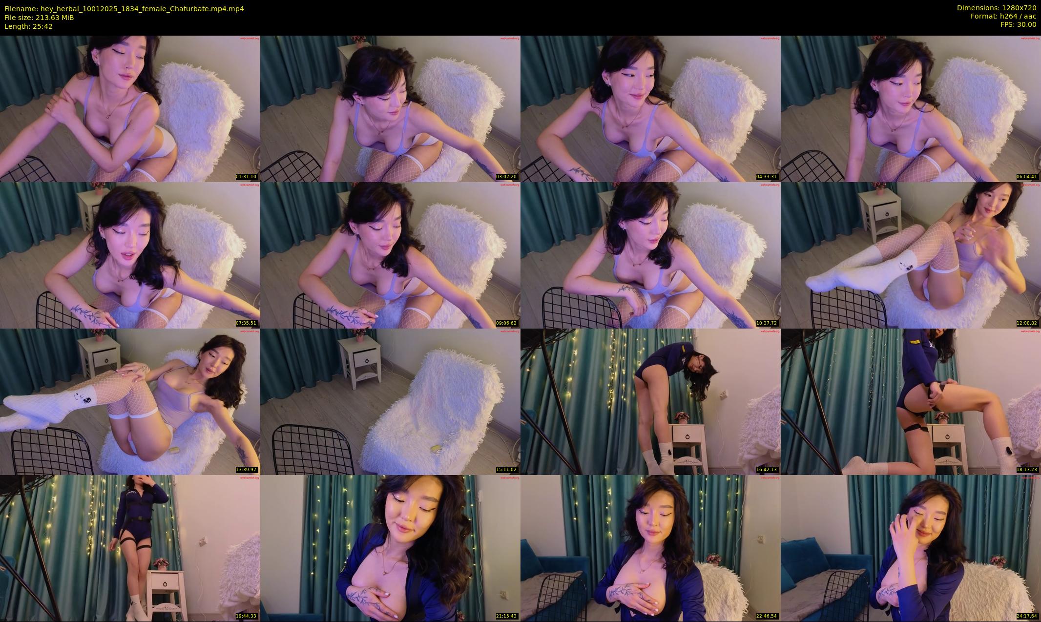 hey_herbal — 26 minute Chaturbate female cam show recording, 720p, Jan 10, 2025