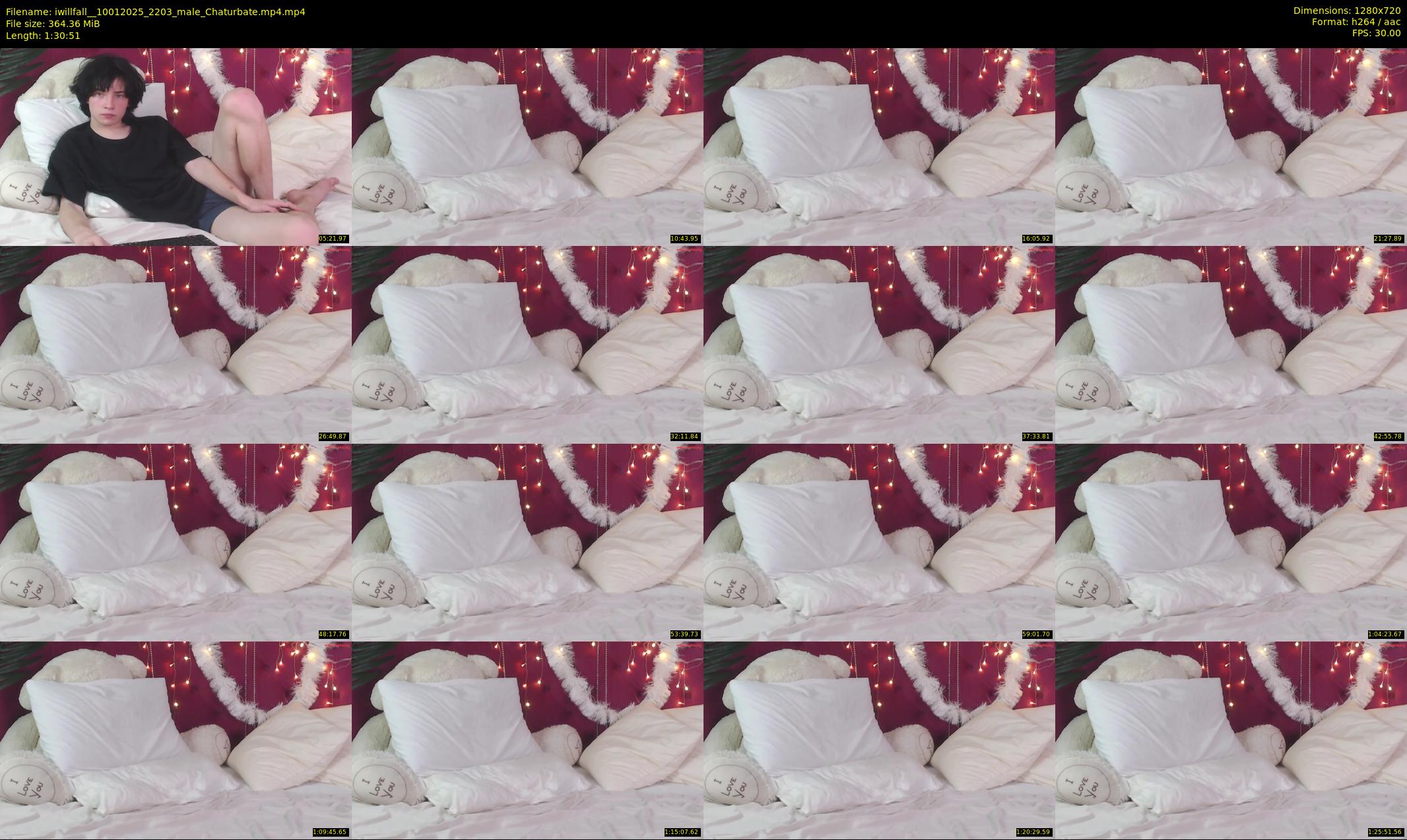iwillfall_ — 91 minute Chaturbate male cam show recording, 720p, Jan 10, 2025
