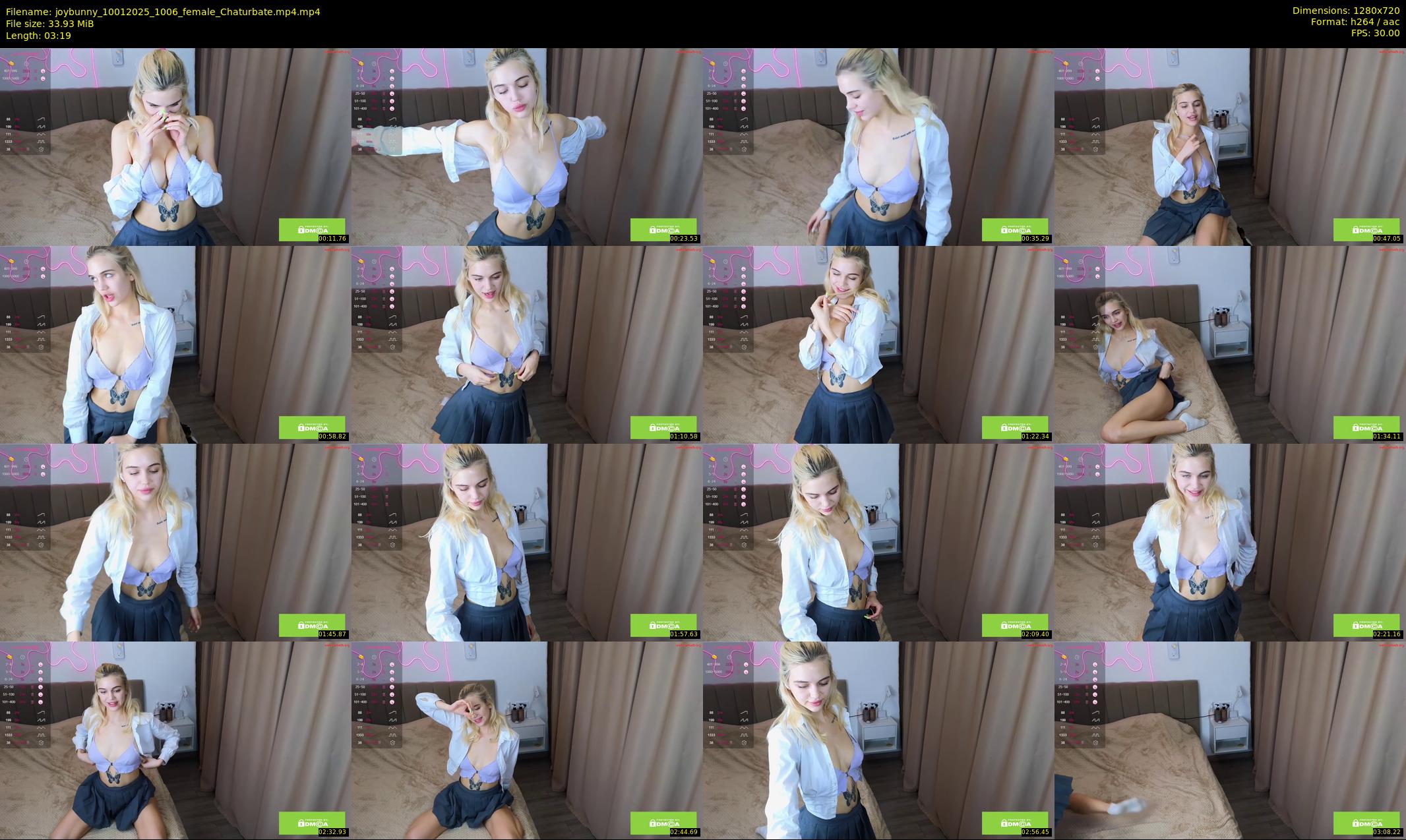 joybunny — 4 minute Chaturbate female cam show recording, 720p, Jan 10, 2025