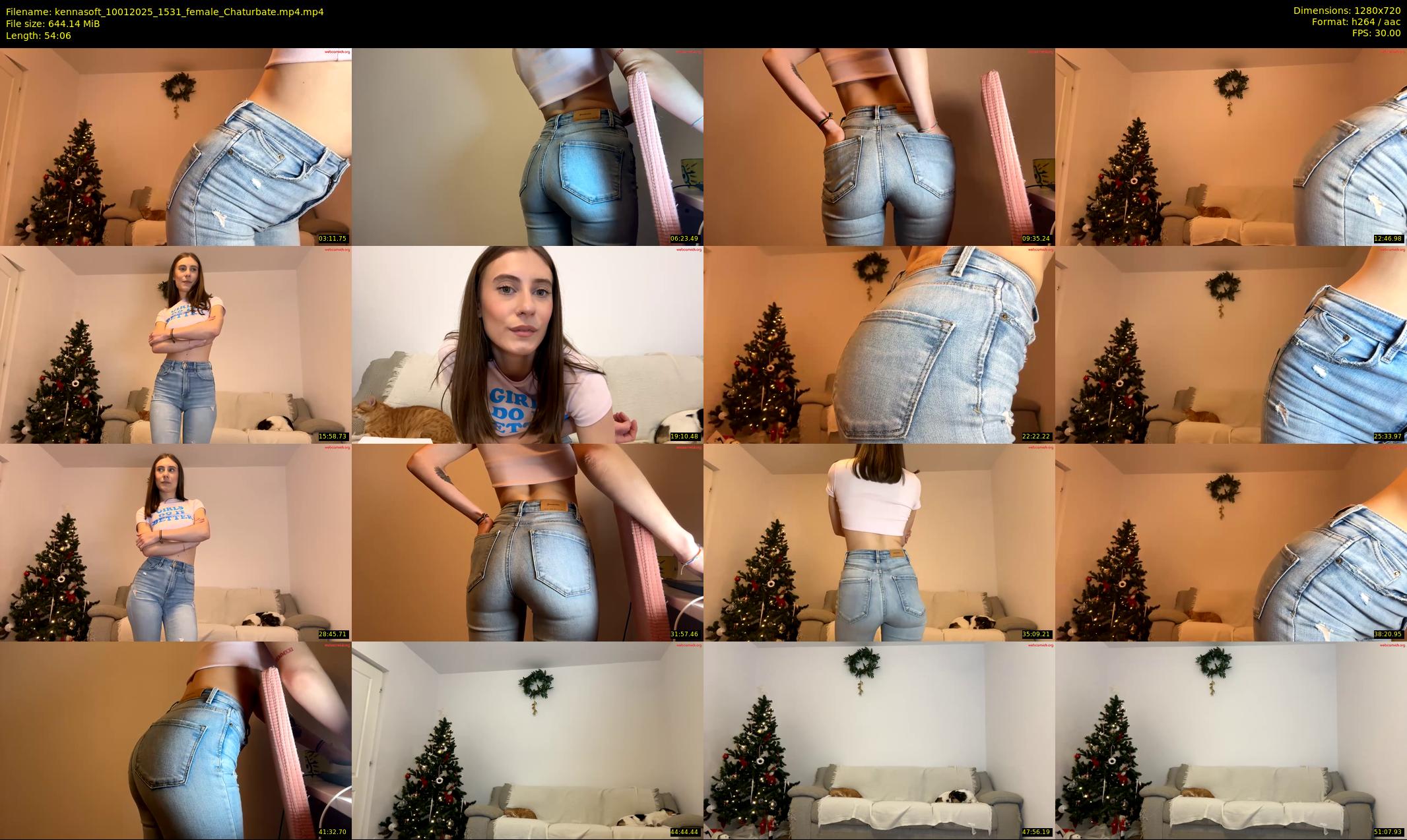 kennasoft — 55 minute Chaturbate female cam show recording, 720p, Jan 10, 2025
