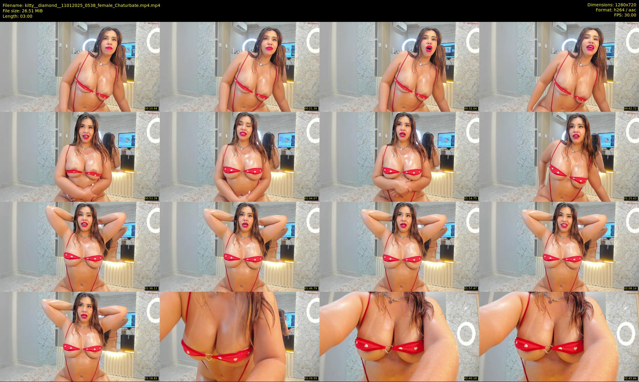 kitty__diamond_ — 3 minute Chaturbate female cam show recording, 720p, Jan 11, 2025