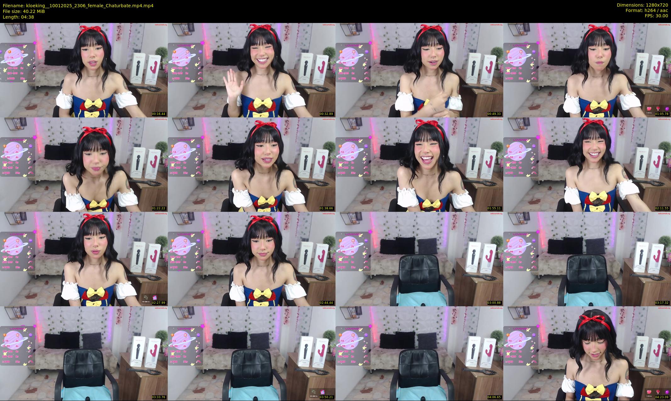 kloeking_ — 5 minute Chaturbate female cam show recording, 720p, Jan 10, 2025