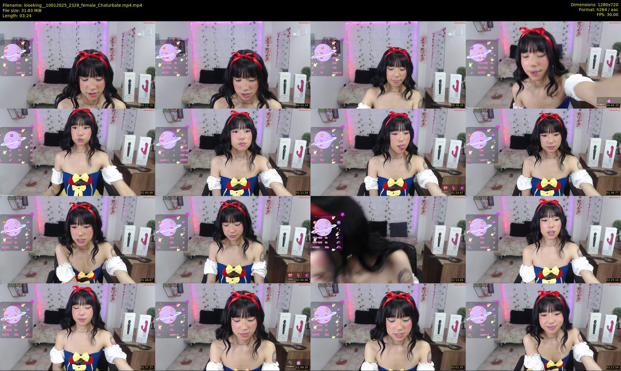 kloeking_ — 4 minute Chaturbate female cam show recording, 720p, Jan 10, 2025