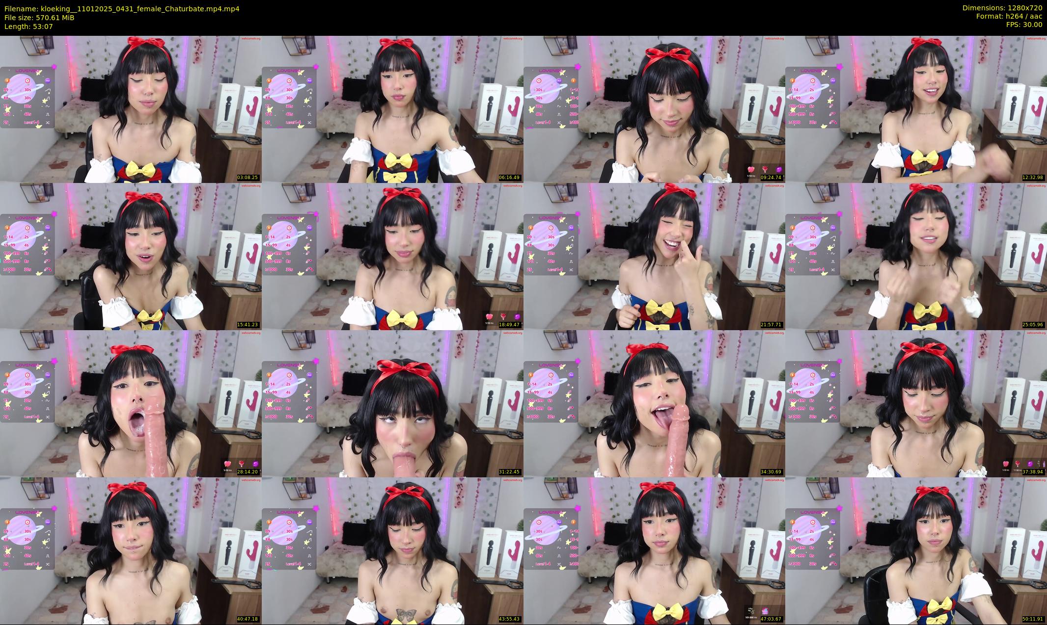 kloeking_ — 54 minute Chaturbate female cam show recording, 720p, Jan 11, 2025