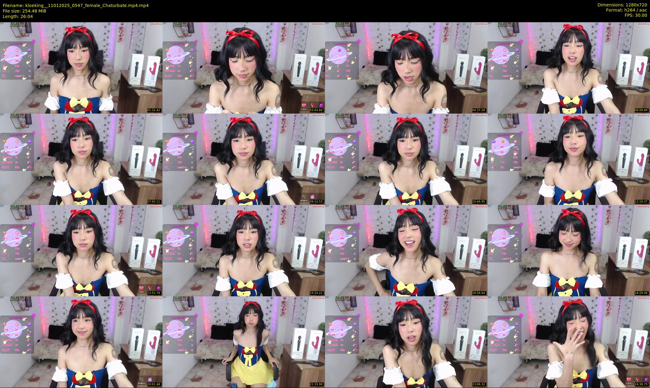 kloeking_ — 27 minute Chaturbate female cam show recording, 720p, Jan 11, 2025