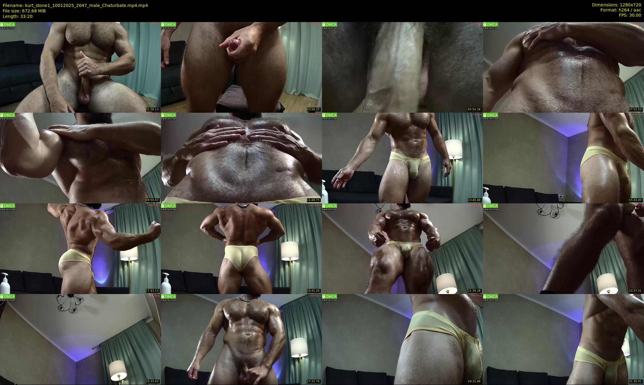 kurt_stone1 — 34 minute Chaturbate male cam show recording, 720p, Jan 10, 2025