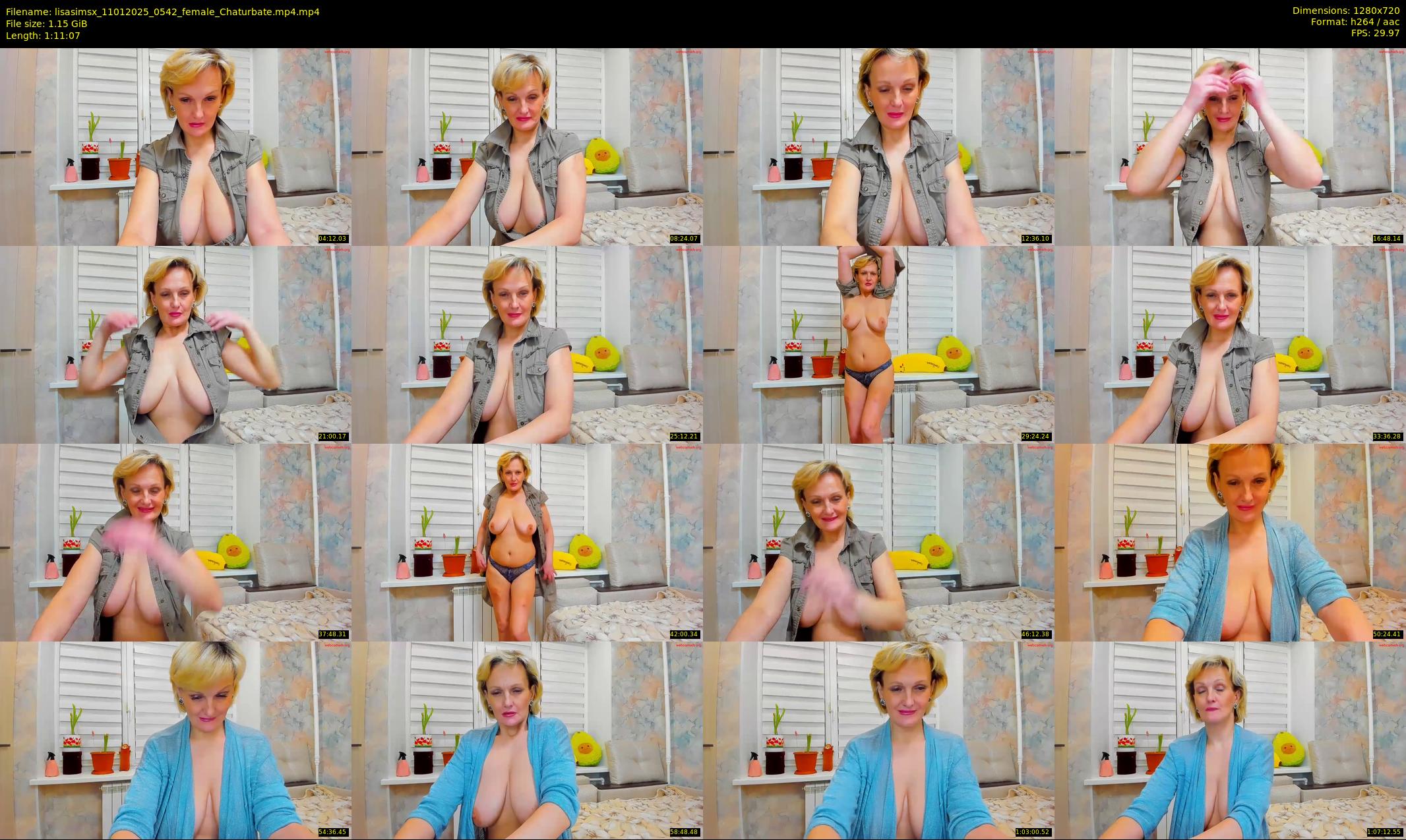 lisasimsx — 72 minute Chaturbate female cam show recording, 720p, Jan 11, 2025
