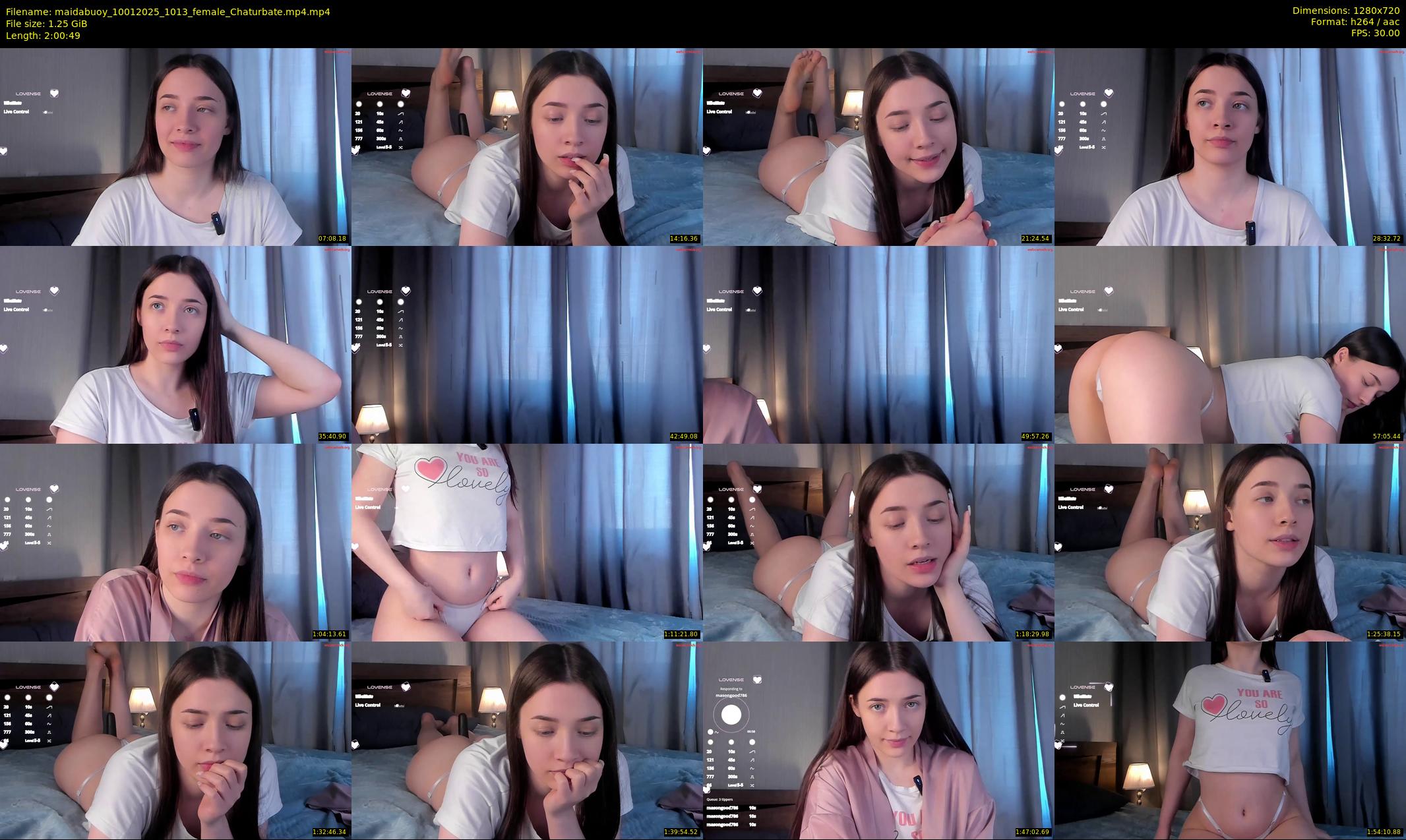 maidabuoy — 121 minute Chaturbate female cam show recording, 720p, Jan 10, 2025