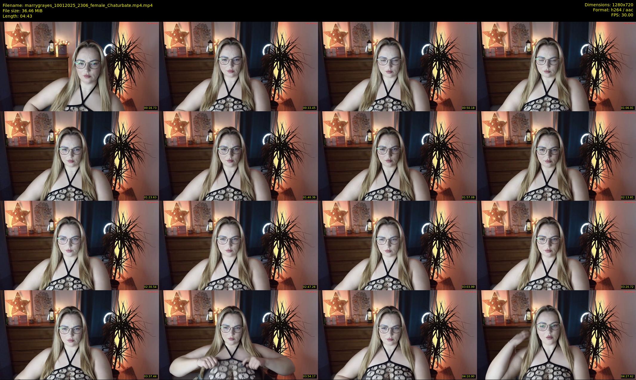 marrygrayes — 5 minute Chaturbate female cam show recording, 720p, Jan 10, 2025