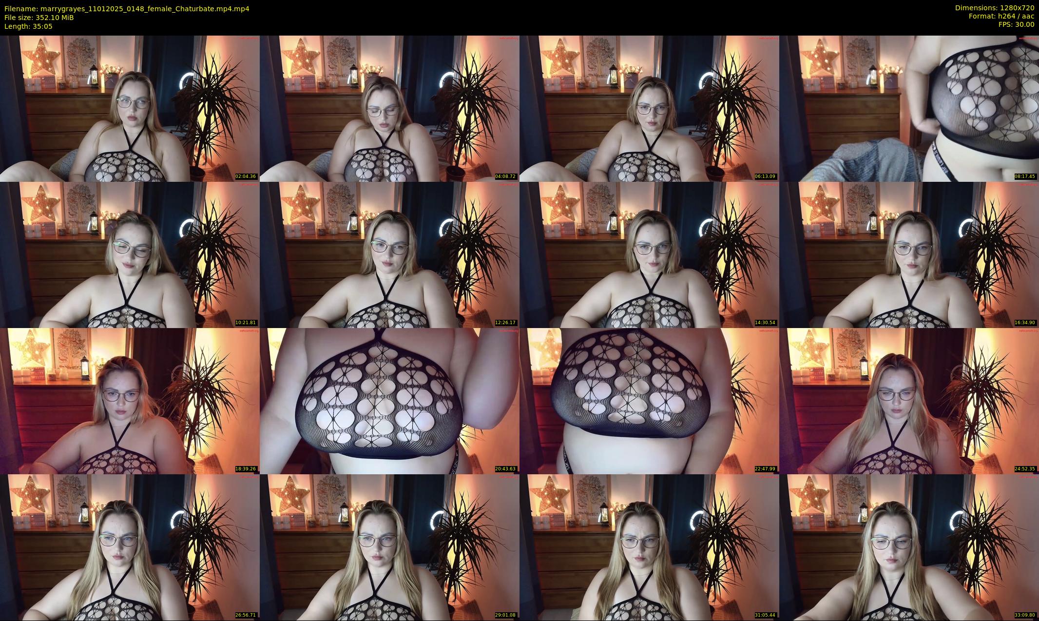 marrygrayes — 36 minute Chaturbate female cam show recording, 720p, Jan 11, 2025