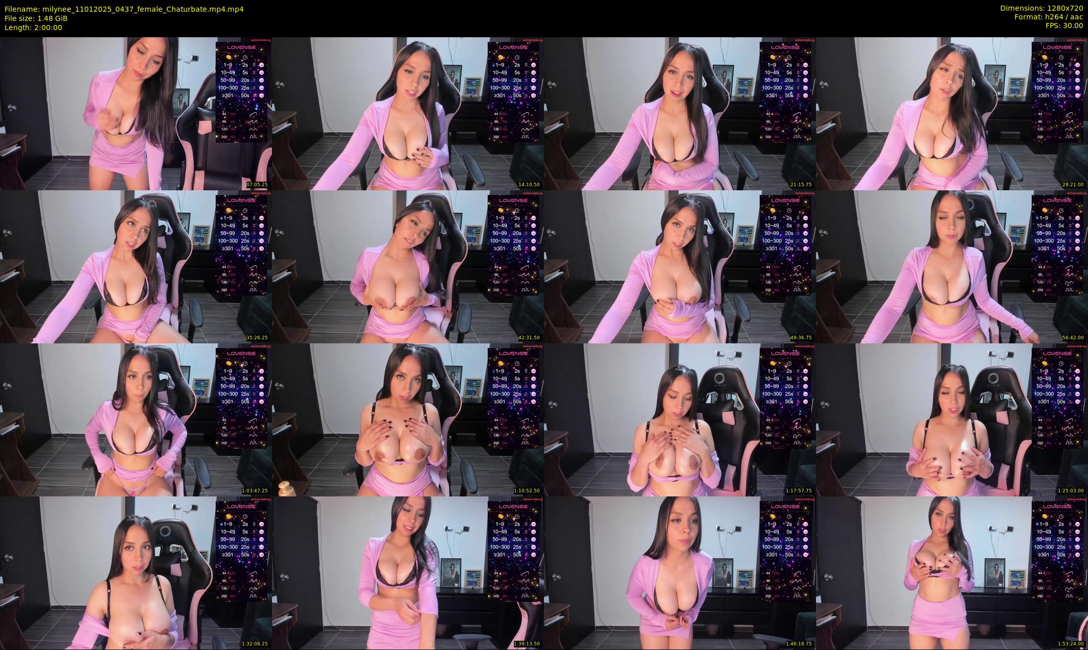 milynee — 120 minute Chaturbate female cam show recording, 720p, Jan 11, 2025