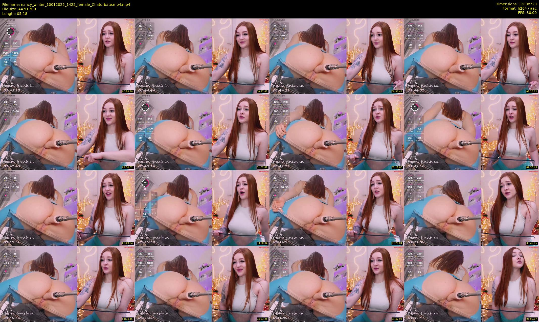 nancy_winter — 6 minute Chaturbate female cam show recording, 720p, Jan 10, 2025