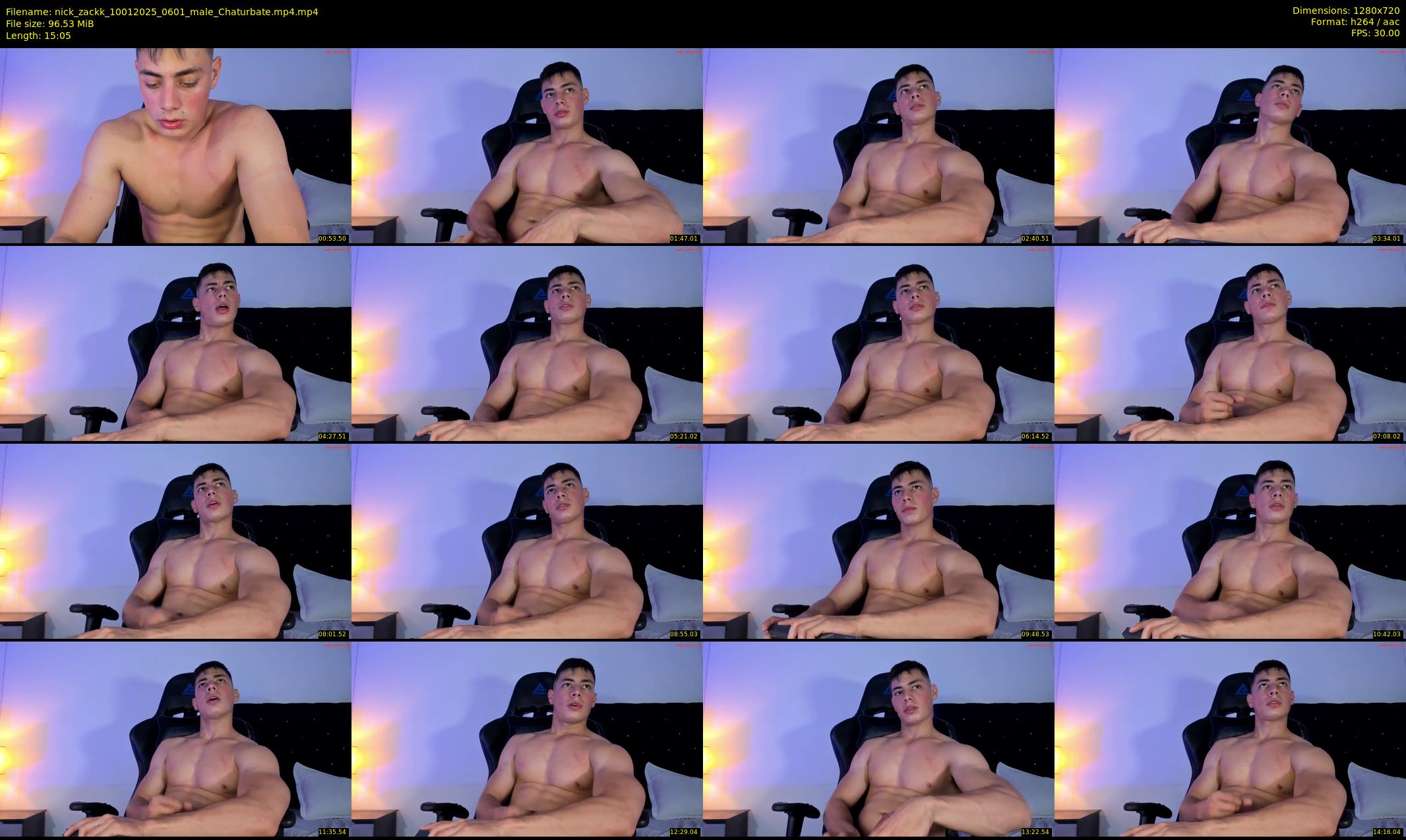 nick_zackk — 16 minute Chaturbate male cam show recording, 720p, Jan 10, 2025