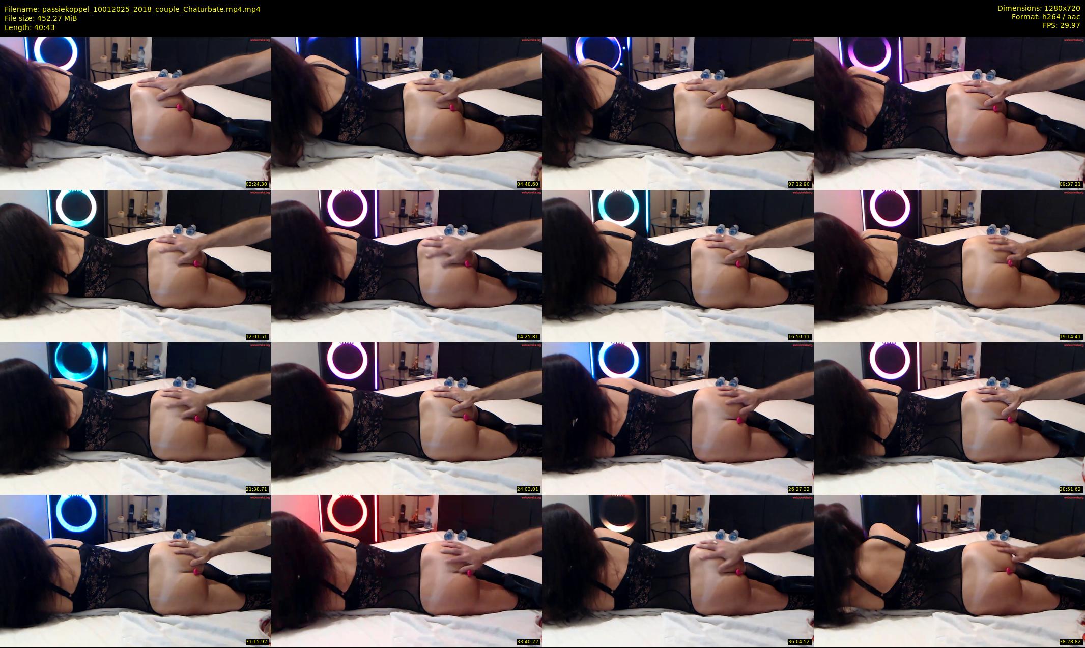 passiekoppel — 41 minute Chaturbate couple cam show recording, 720p, Jan 10, 2025