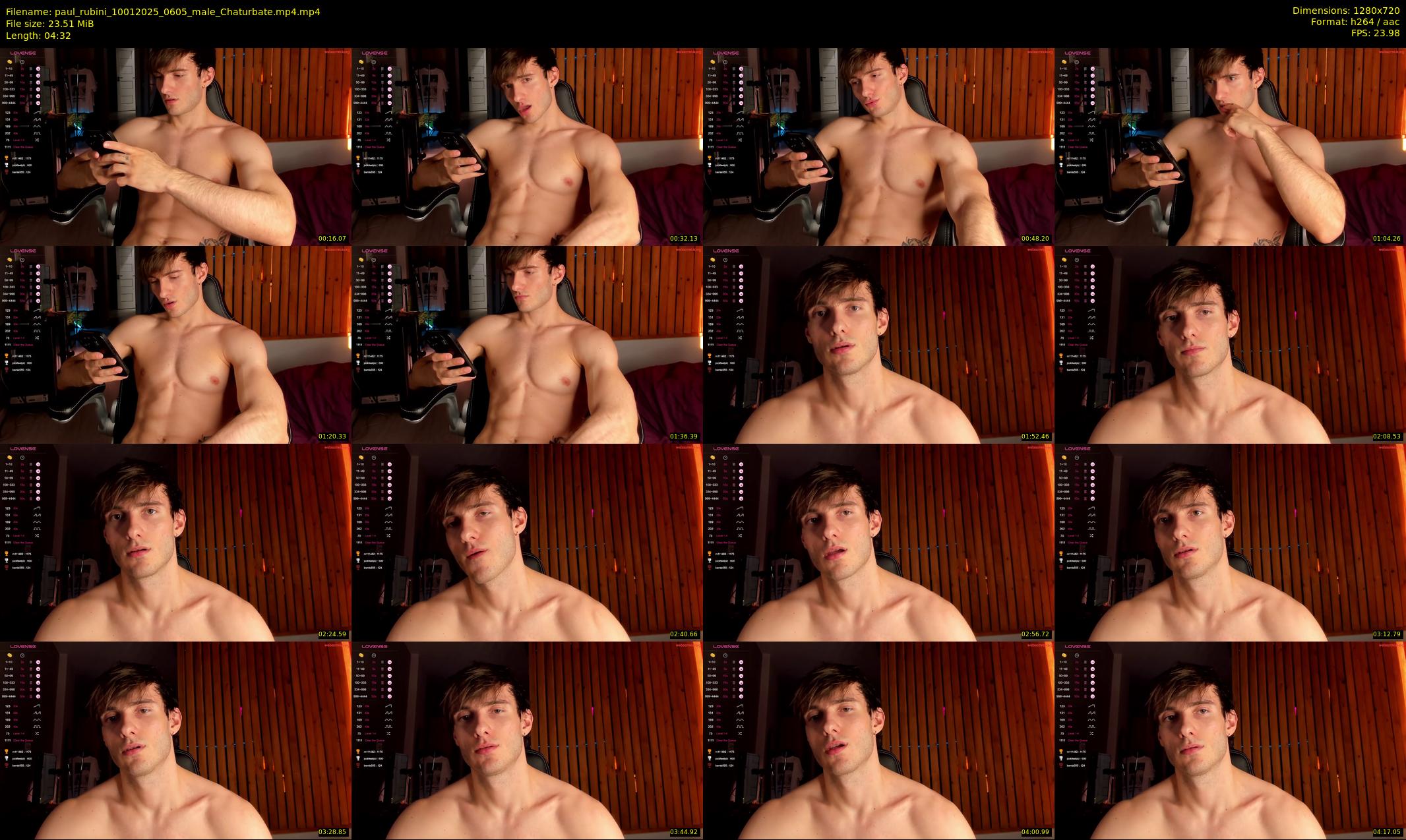 paul_rubini — 5 minute Chaturbate male cam show recording, 720p, Jan 10, 2025