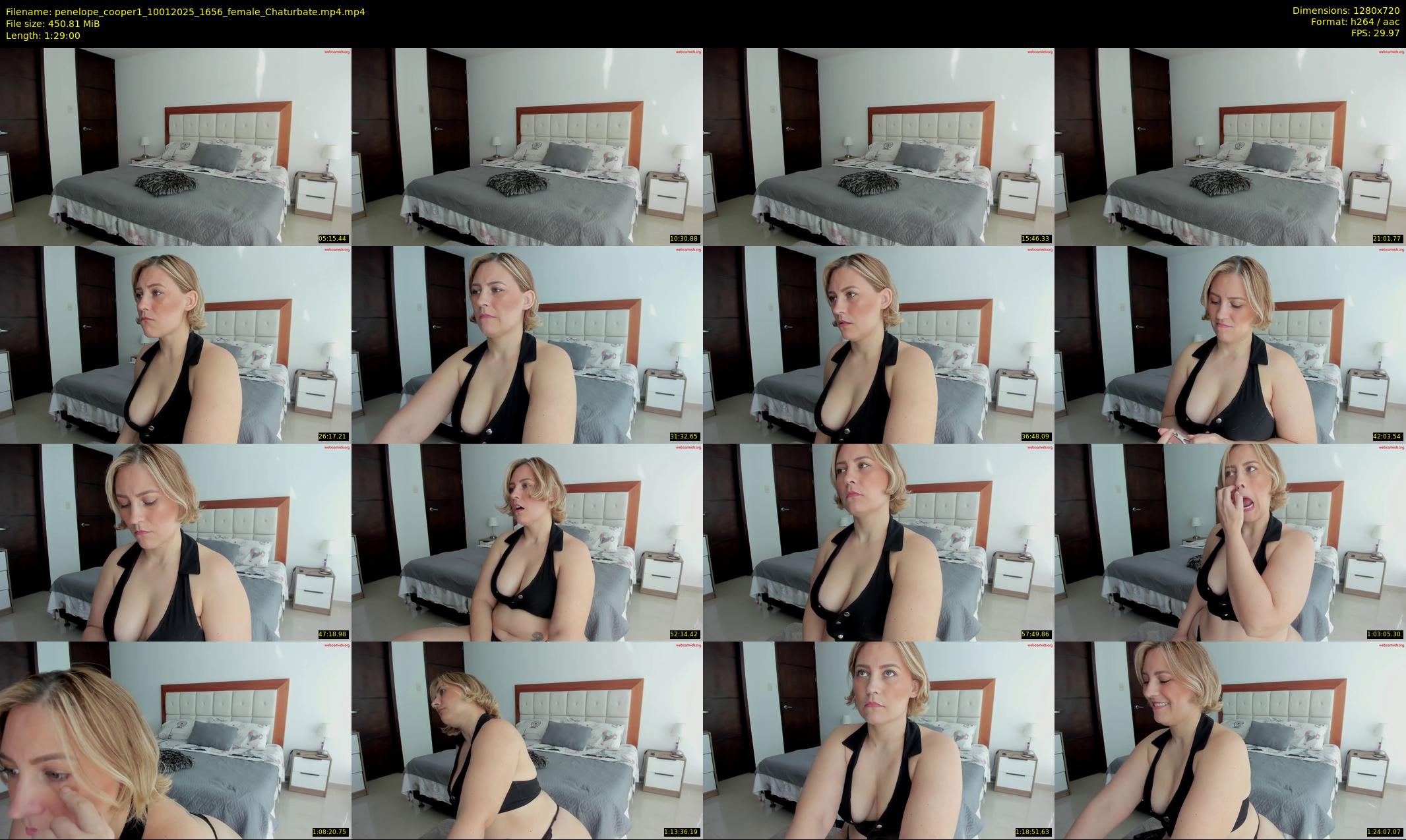 penelope_cooper1 — 89 minute Chaturbate female cam show recording, 720p, Jan 10, 2025