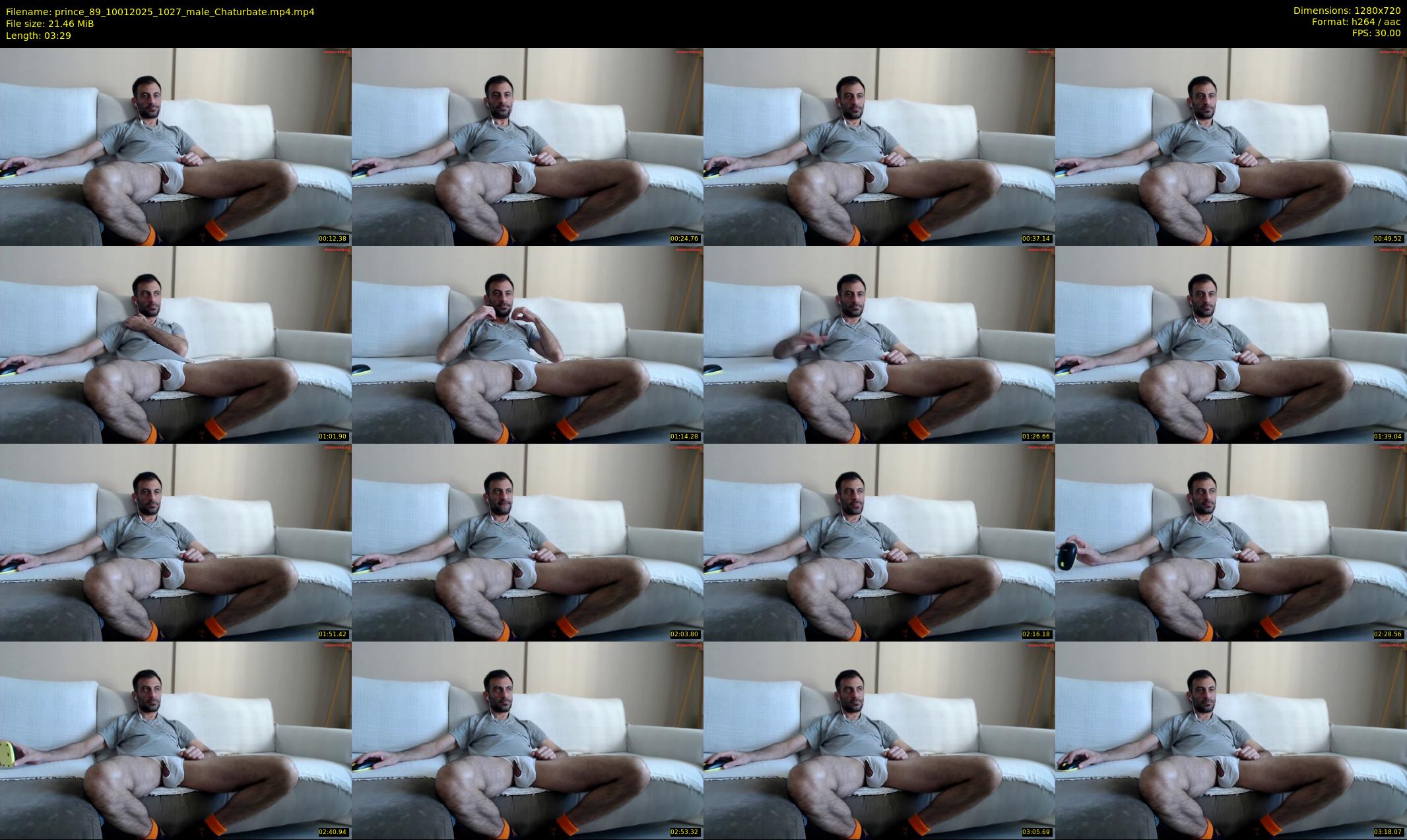 prince_89 — 4 minute Chaturbate male cam show recording, 720p, Jan 10, 2025