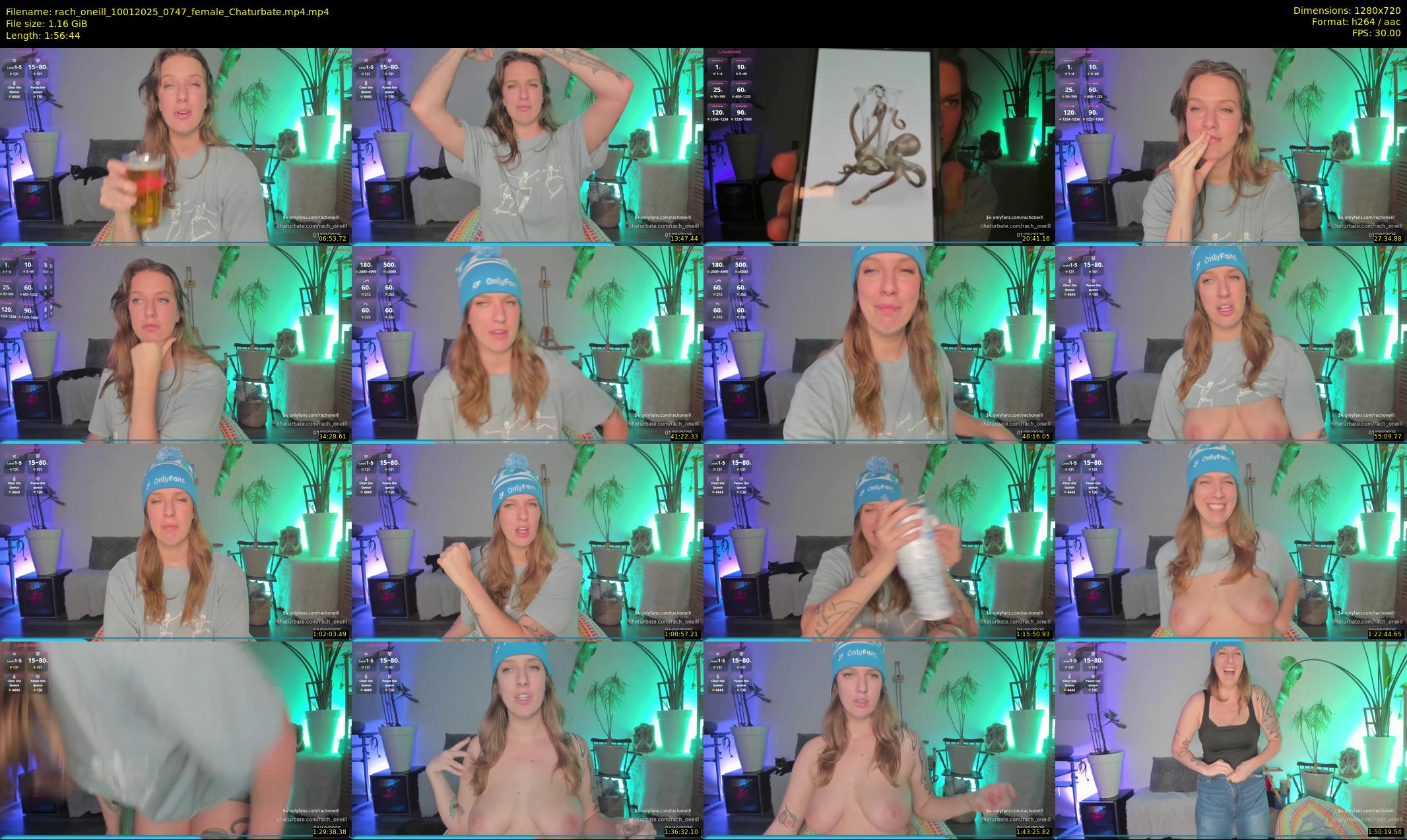 rach_oneill — 117 minute Chaturbate female cam show recording, 720p, Jan 10, 2025