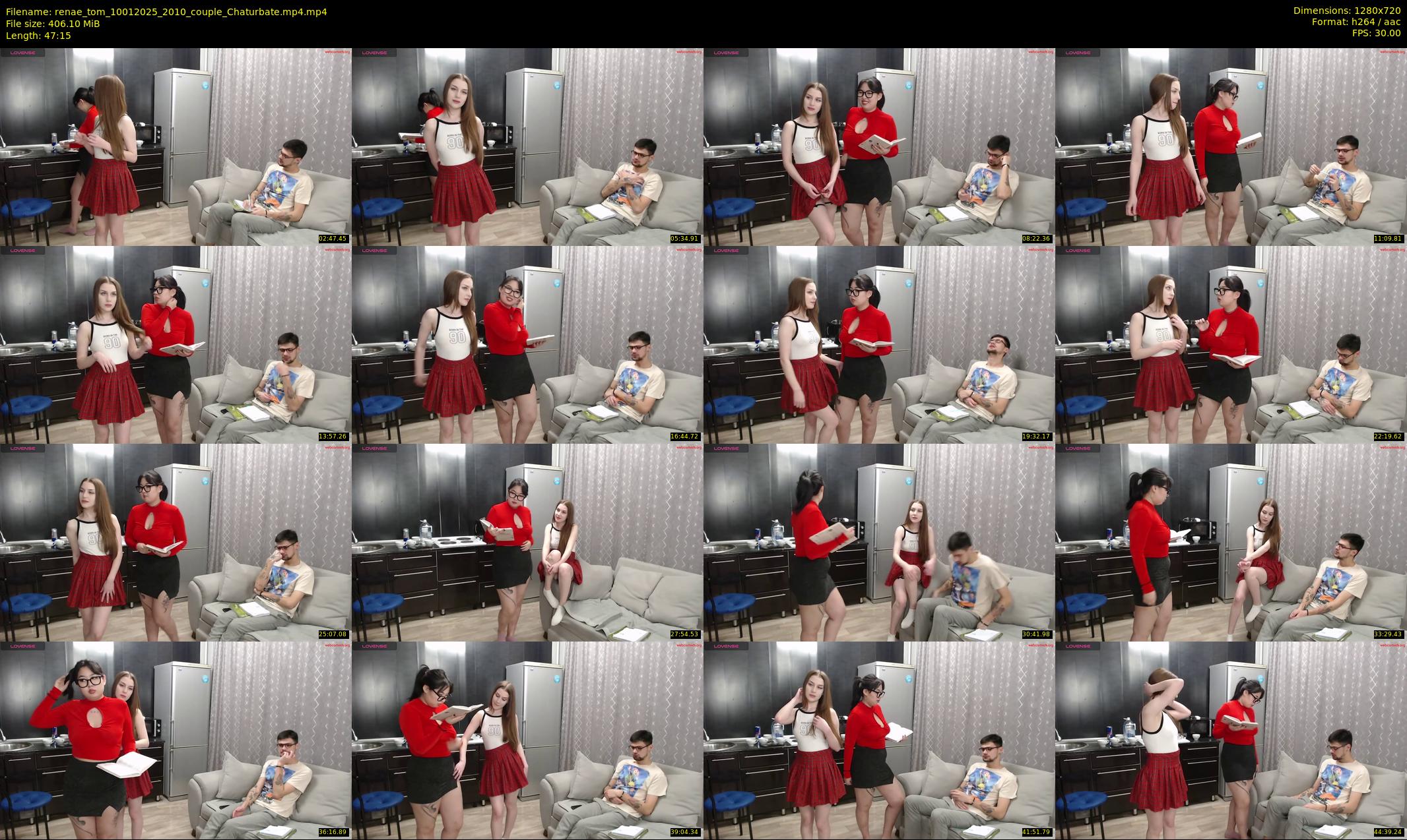 renae_tom — 48 minute Chaturbate couple cam show recording, 720p, Jan 10, 2025