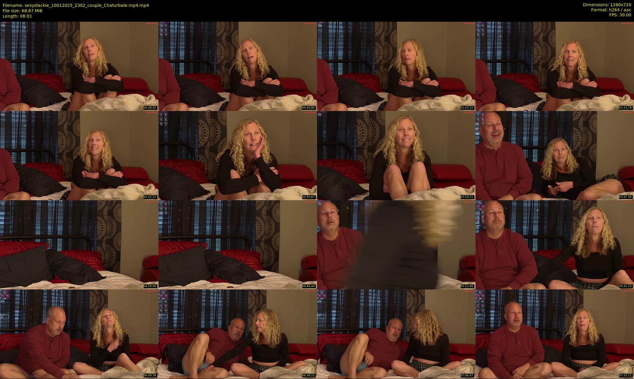 sexystackie — 9 minute Chaturbate couple cam show recording, 720p, Jan 10, 2025