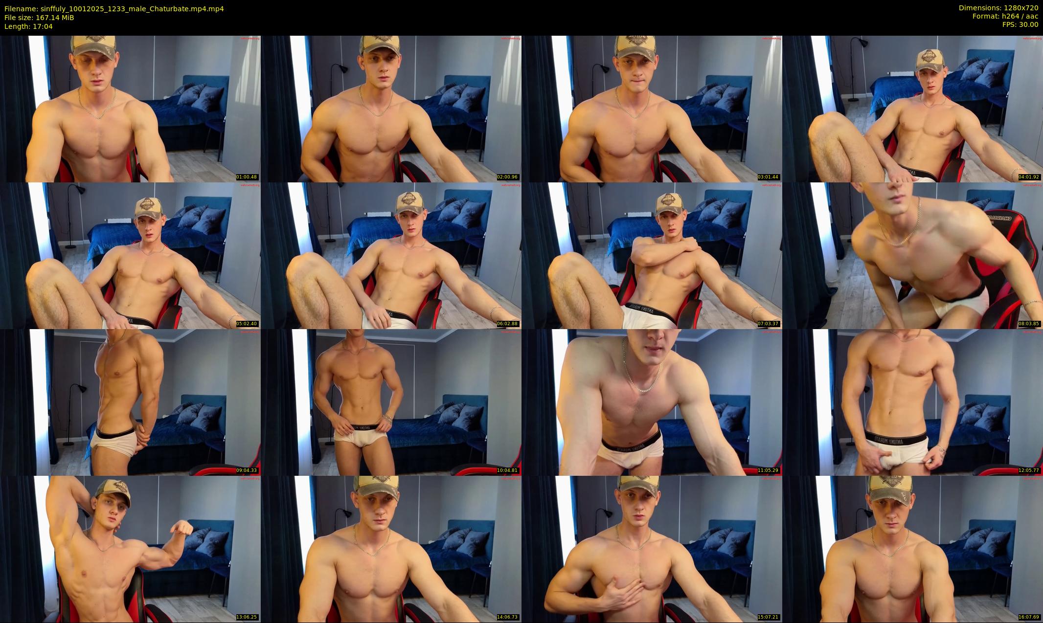 sinffuly — 18 minute Chaturbate male cam show recording, 720p, Jan 10, 2025