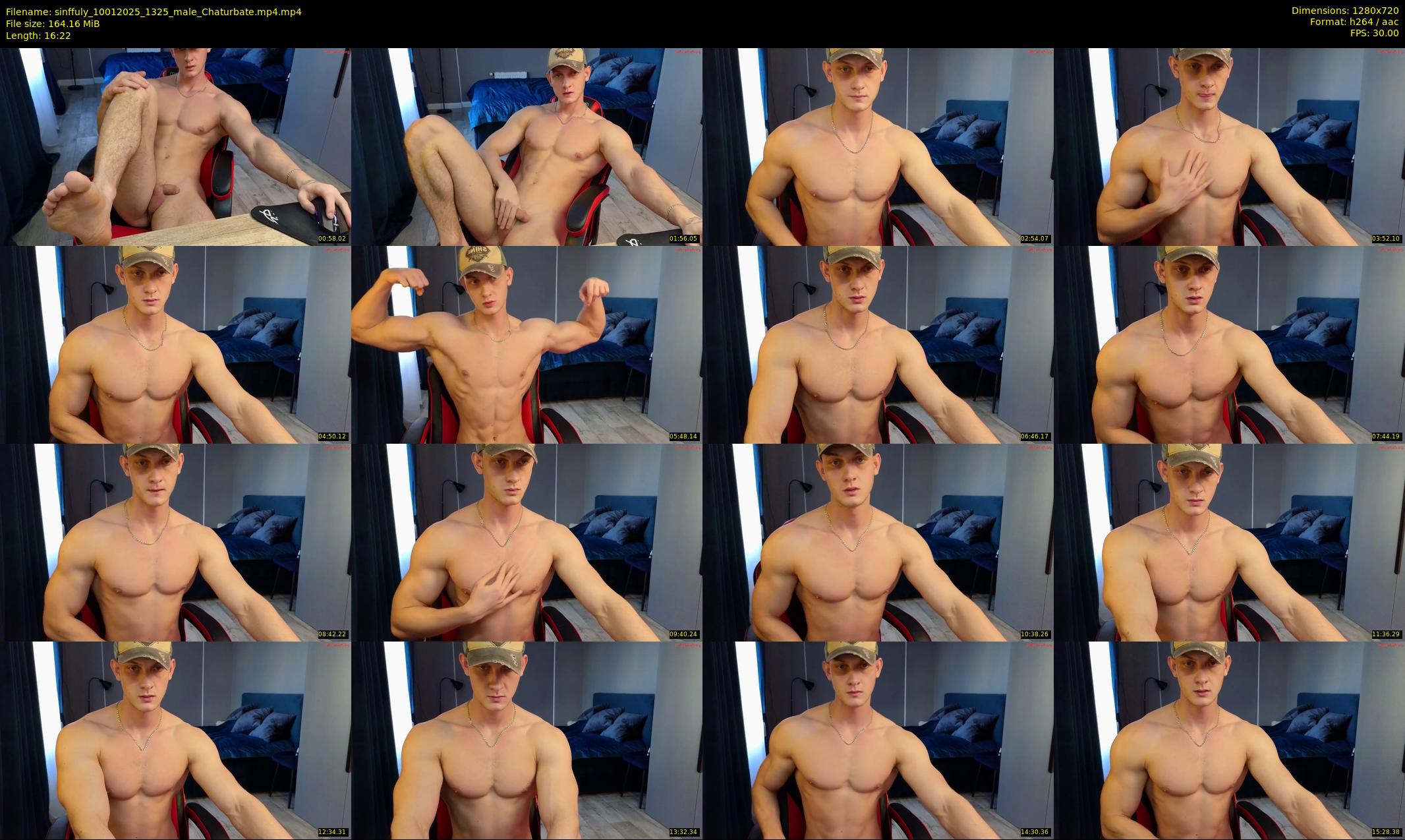 sinffuly — 17 minute Chaturbate male cam show recording, 720p, Jan 10, 2025